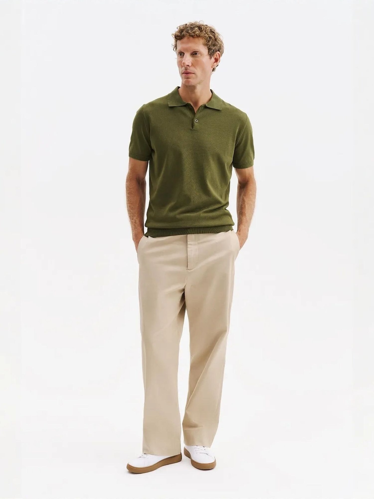Giesto Majica 'T-Shirts' kaki