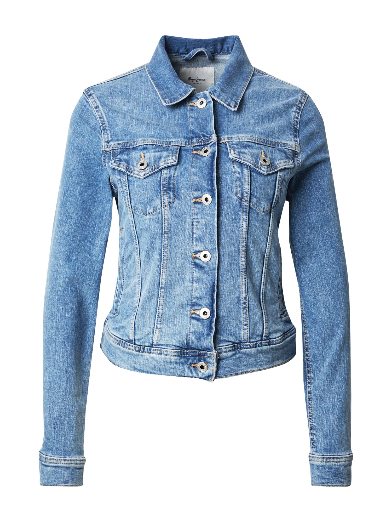 Pepe Jeans Geacă de primăvară-toamnă  albastru denim