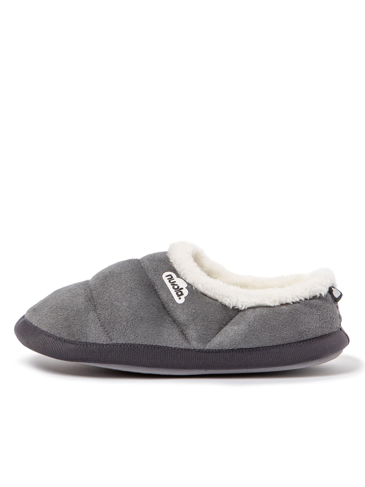Nuvola. Zapatillas de casa 'Classic Velvet'  gris oscuro