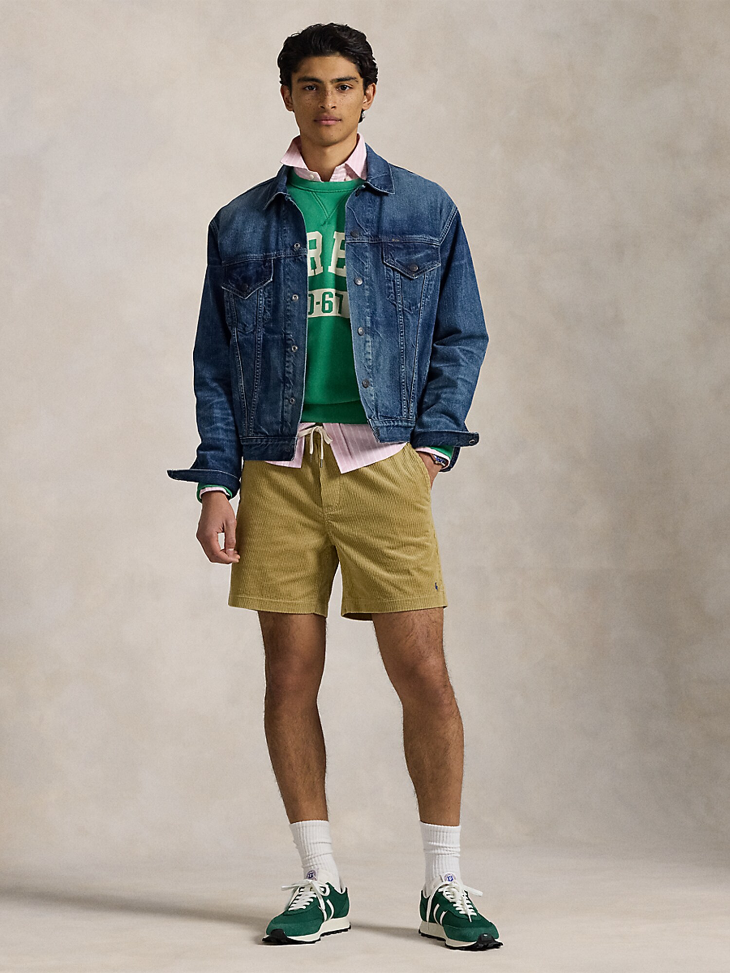 Polo Ralph Lauren Nohavice slonová kosť (obrázok 4)