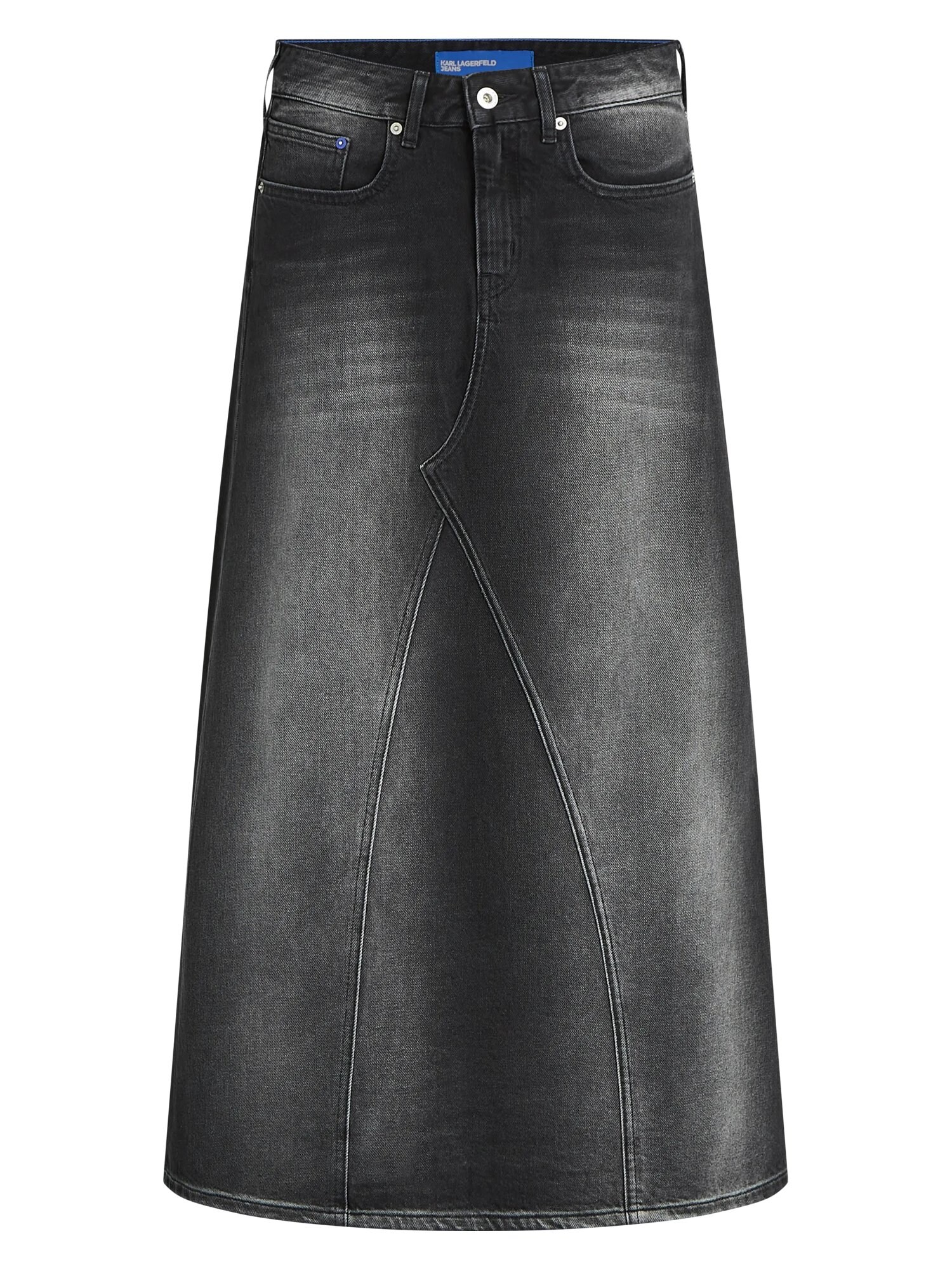 KARL LAGERFELD JEANS Fustă negru denim