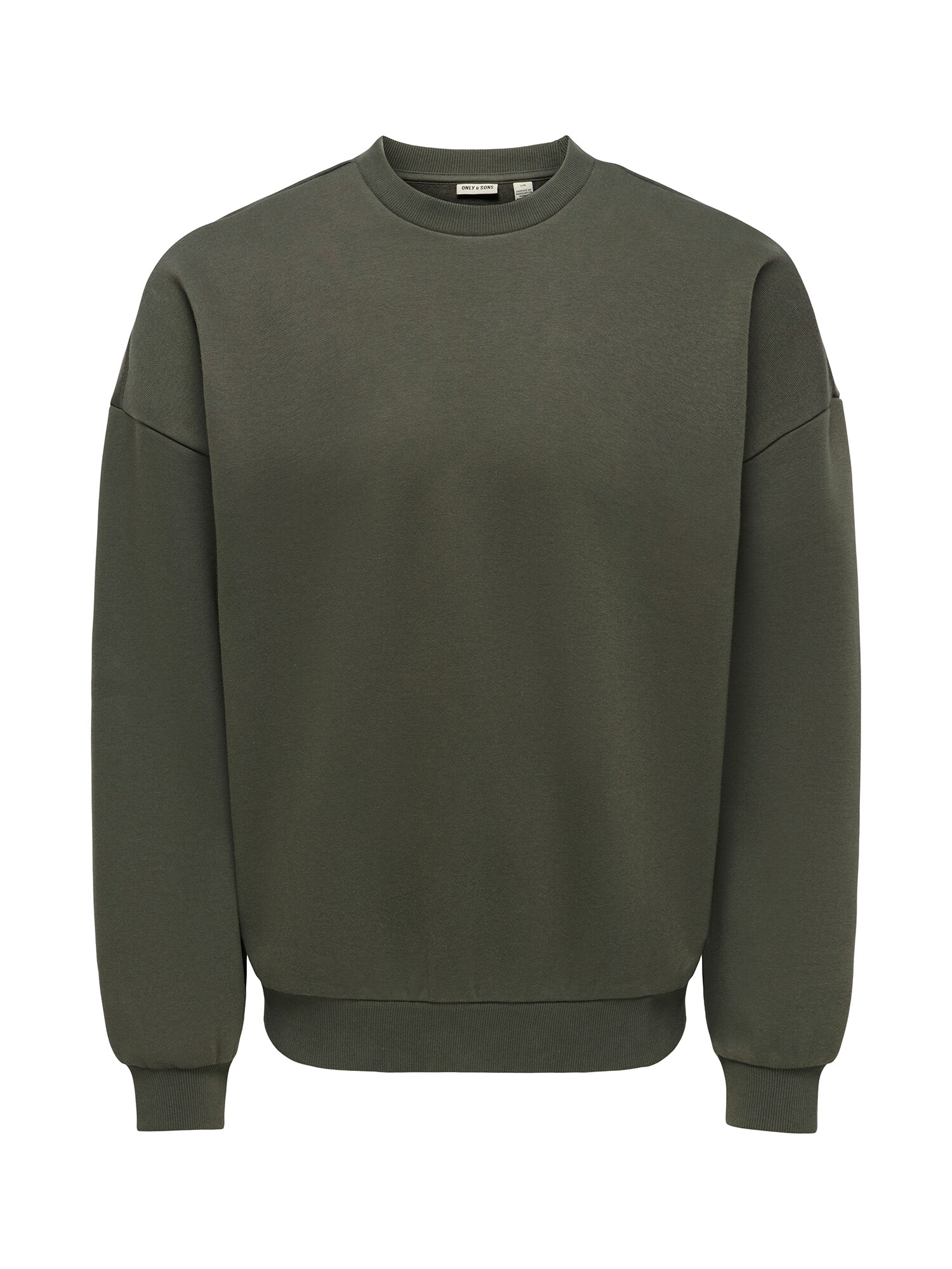 Only & Sons Bluză de molton ONSCeres verde închis