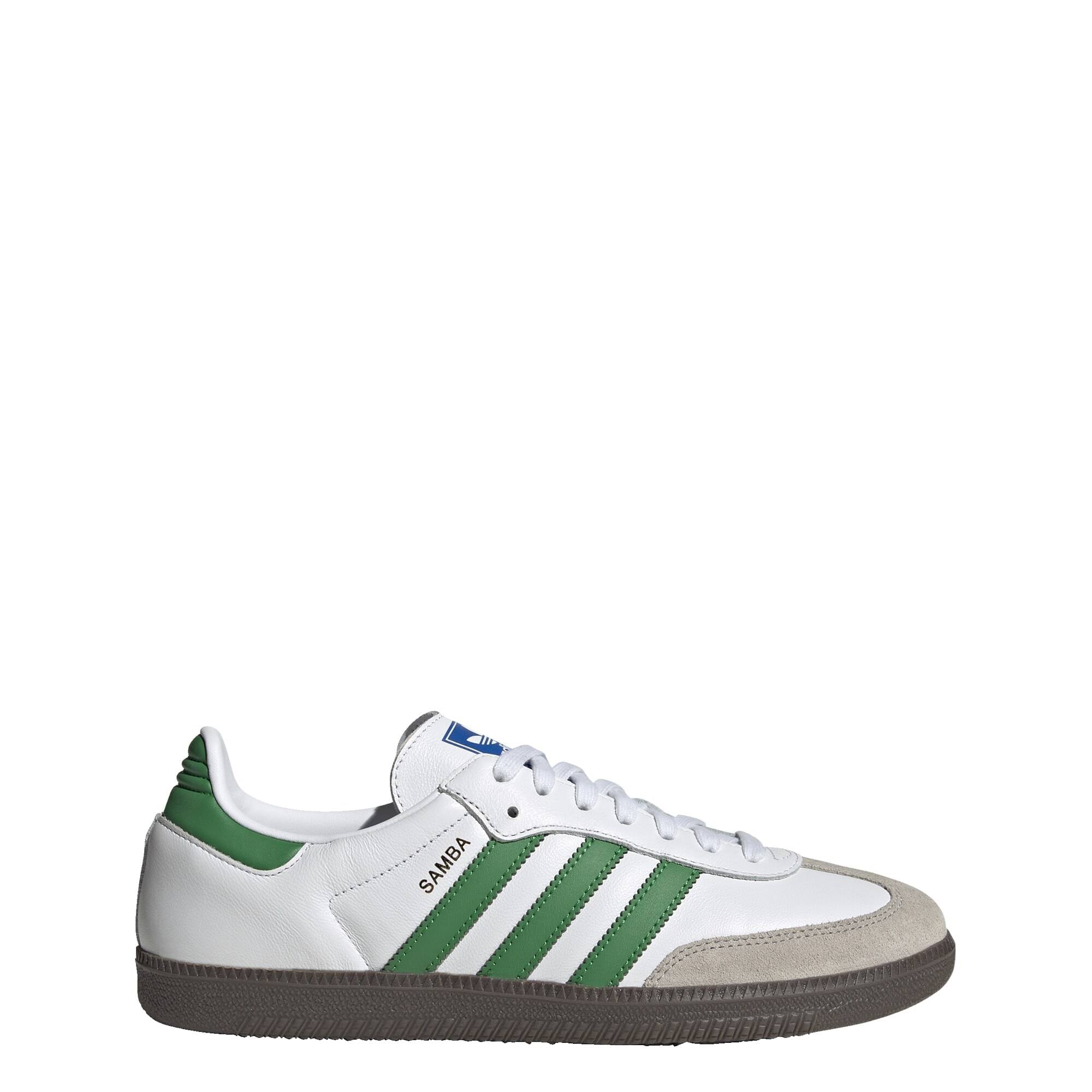 Adidas Samba Og IG1024 Zapatillas Unisex Blanco y Verde White – imagen 3