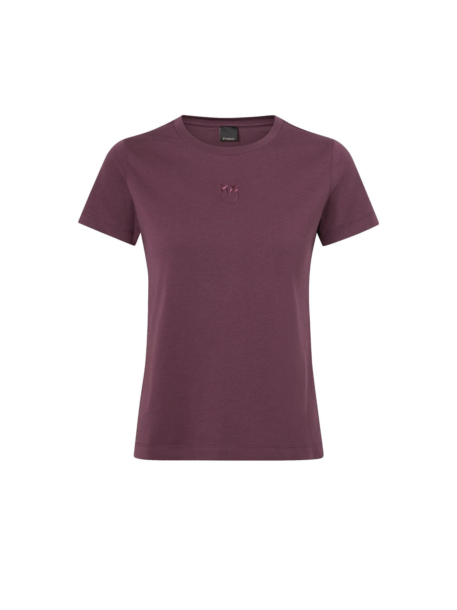 PINKO Camiseta 'PINKO BUSSOLOTTO T-SHIRT JERSEY T-SHIRT'  burdeos