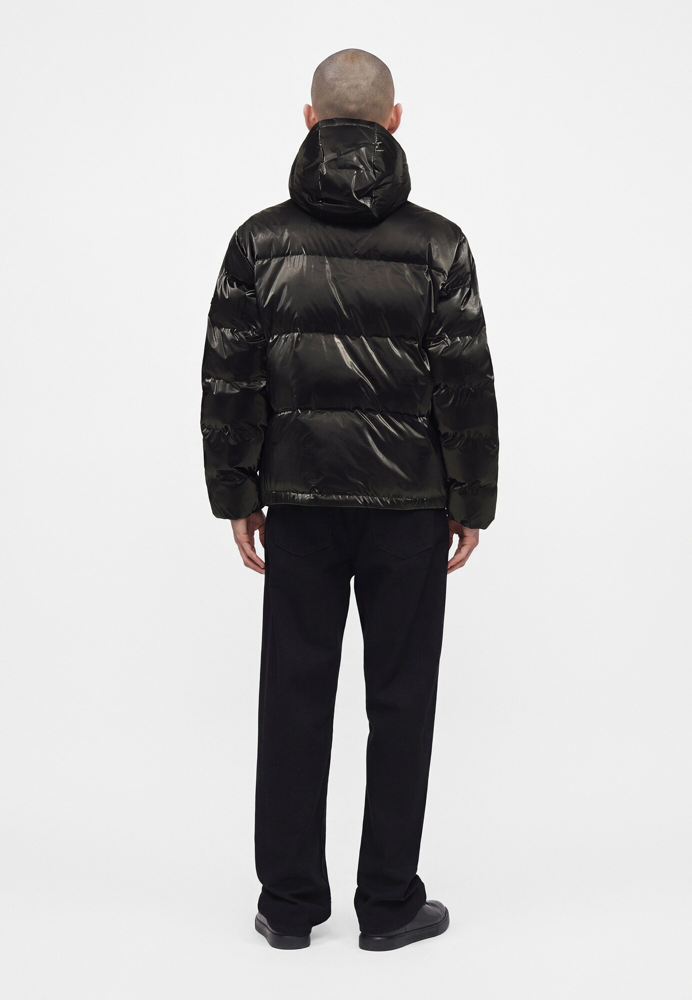 EA7 Emporio Armani Chaqueta de invierno negro – imagen 3