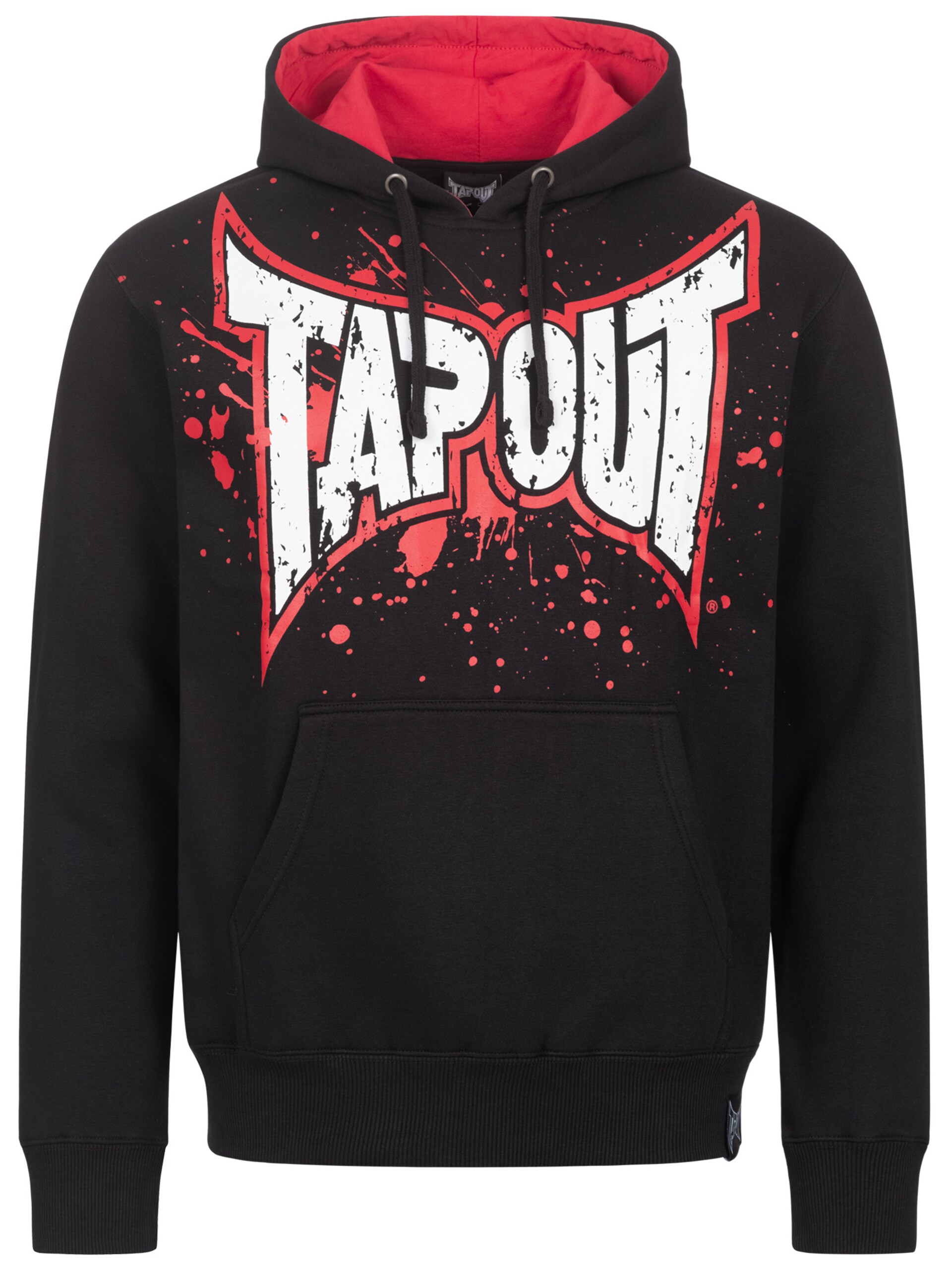Tapout Sweatshirt knallröd / svart herr