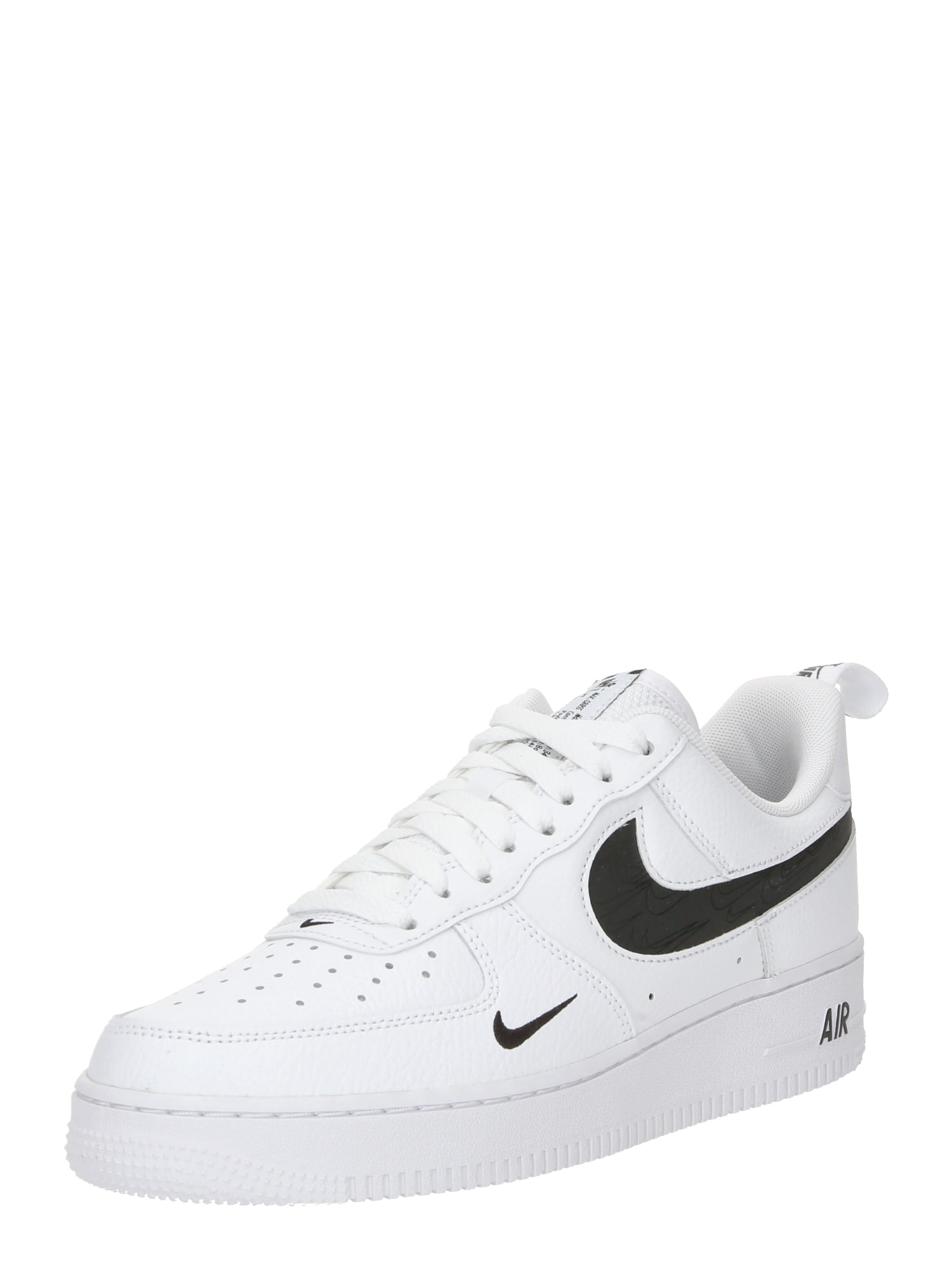 Nike Sportswear Niske tenisice 'Air Force 1'  crna / bijela