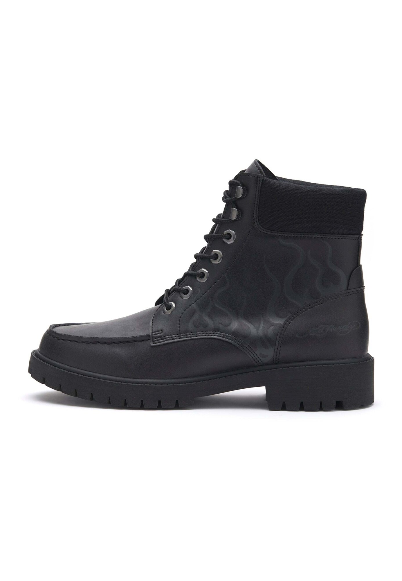 Ed Hardy Bocanci cu șireturi negru