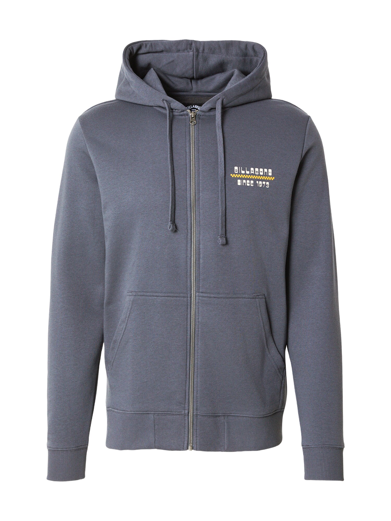 BILLABONG Tepláková bunda 'FOUNDATION'  tmavomodrá / žltá / biela