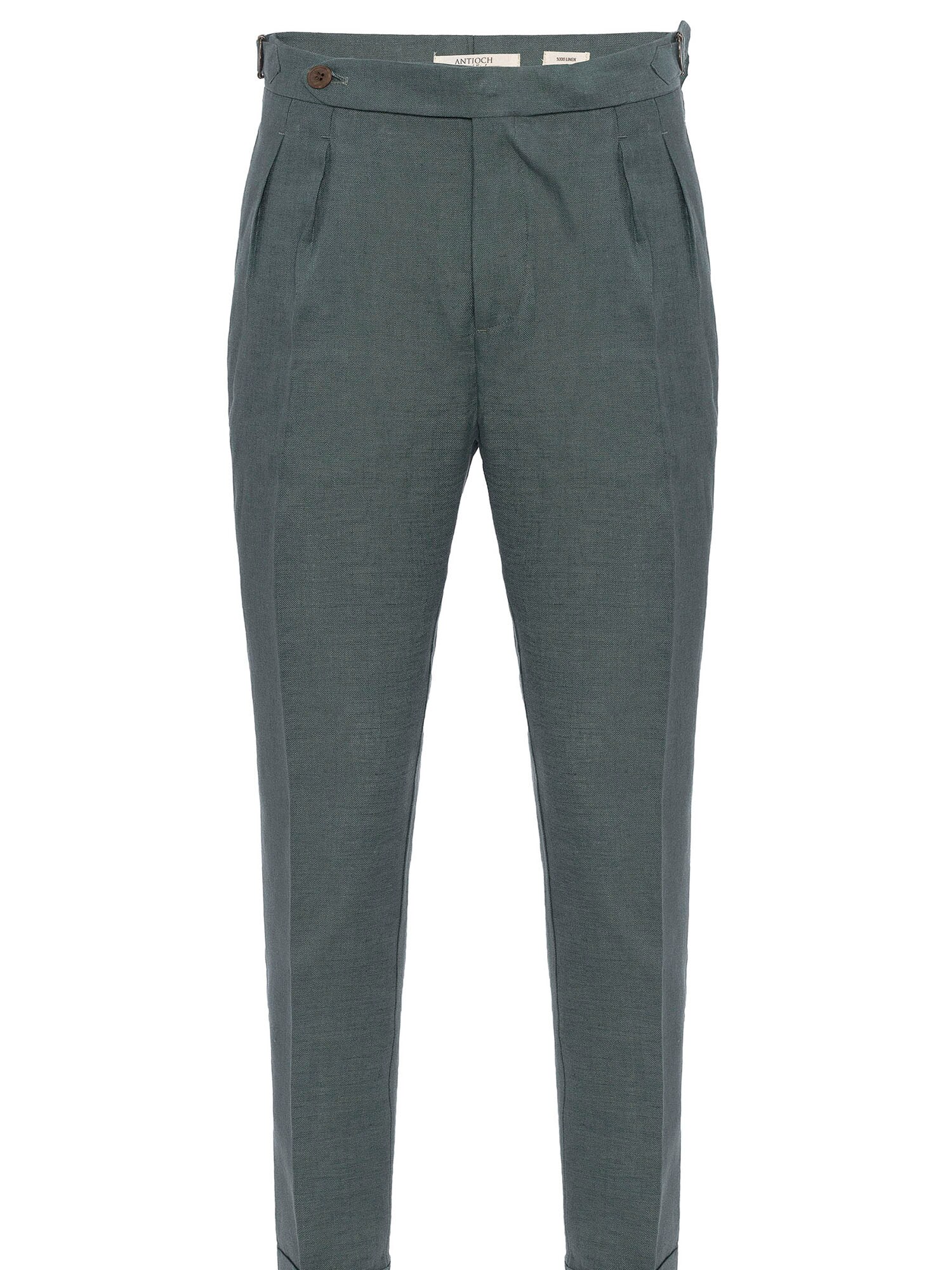Antioch Pantaloni cu dungă  verde