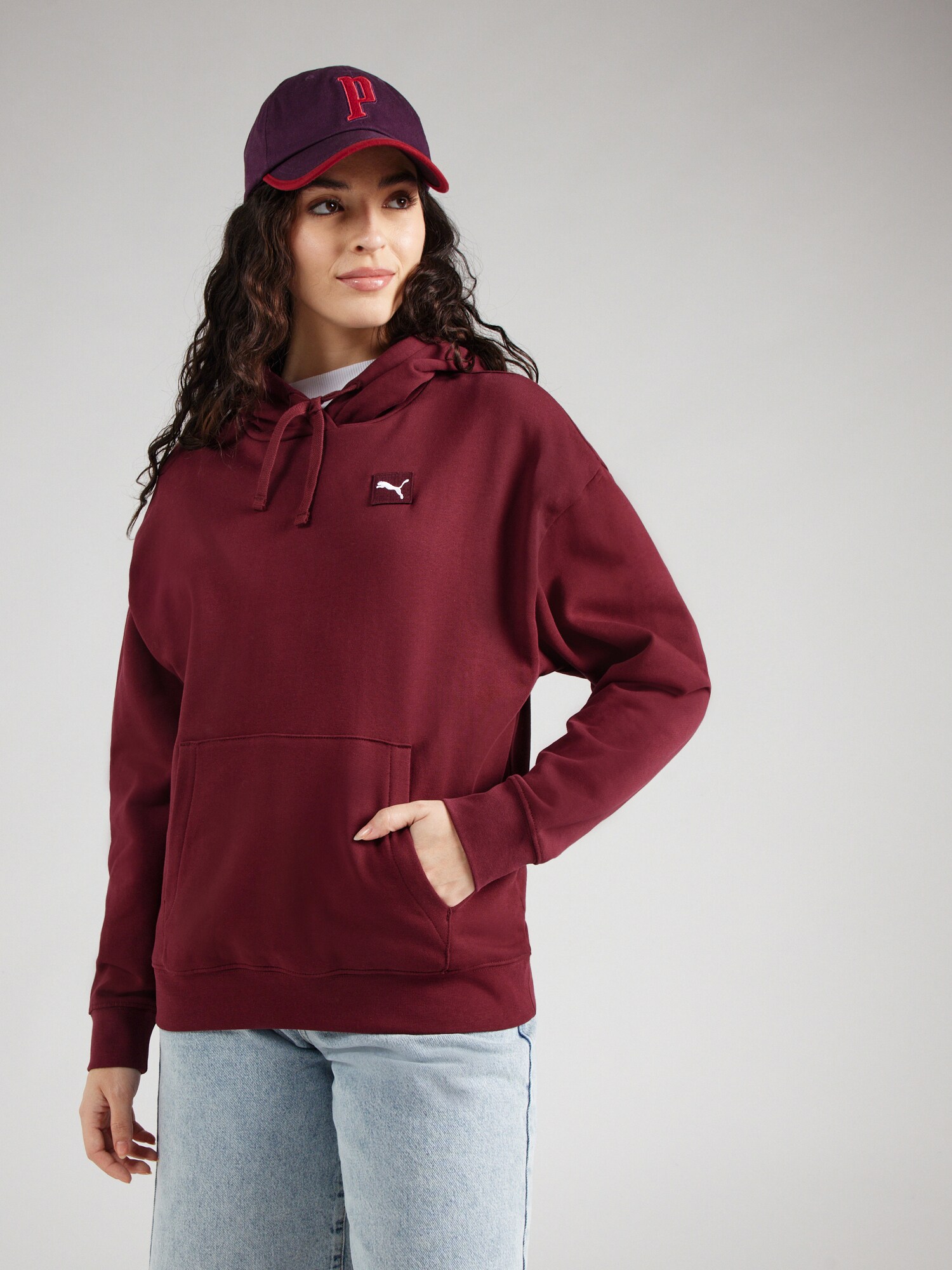 PUMA Tréning póló 'ESS'  piros / fehér termék 2. képe
