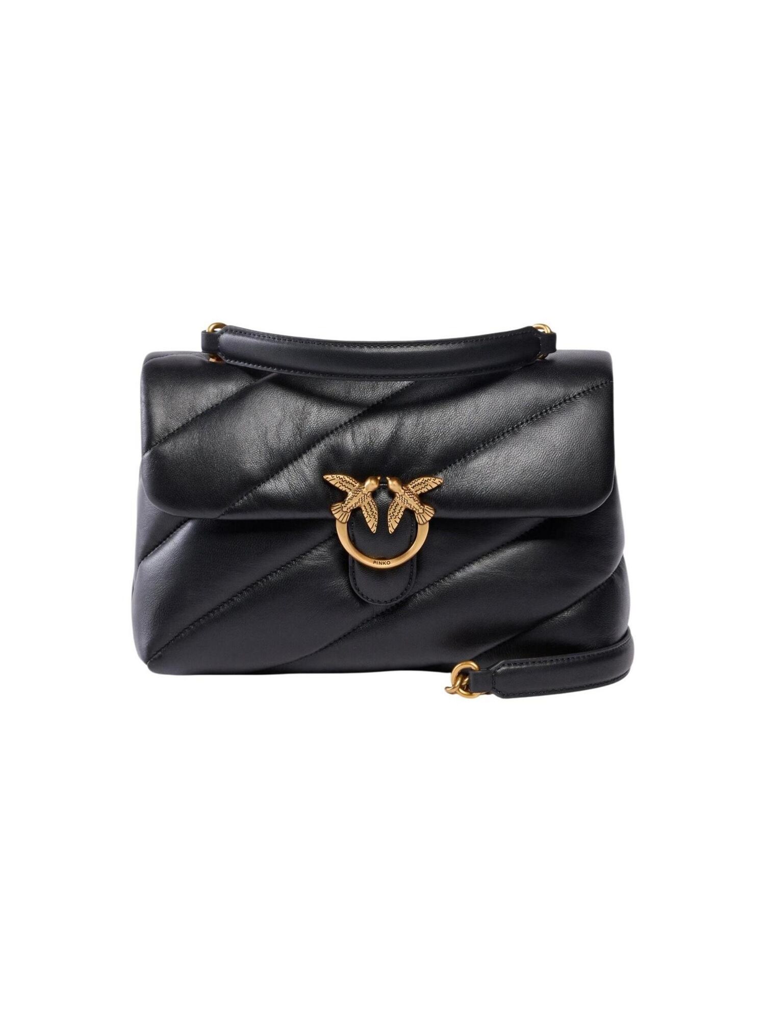 PINKO Bolso de hombro 'LOVE PUFF CLASSIC SMALL B. SHE 107616 A0F2'  negro – imagen 3