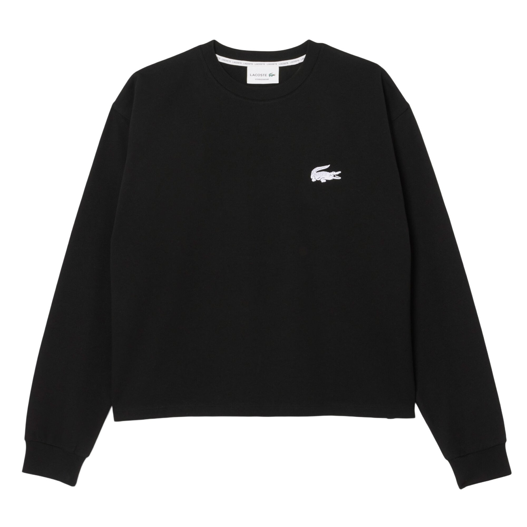 LACOSTE Sudadera  negro