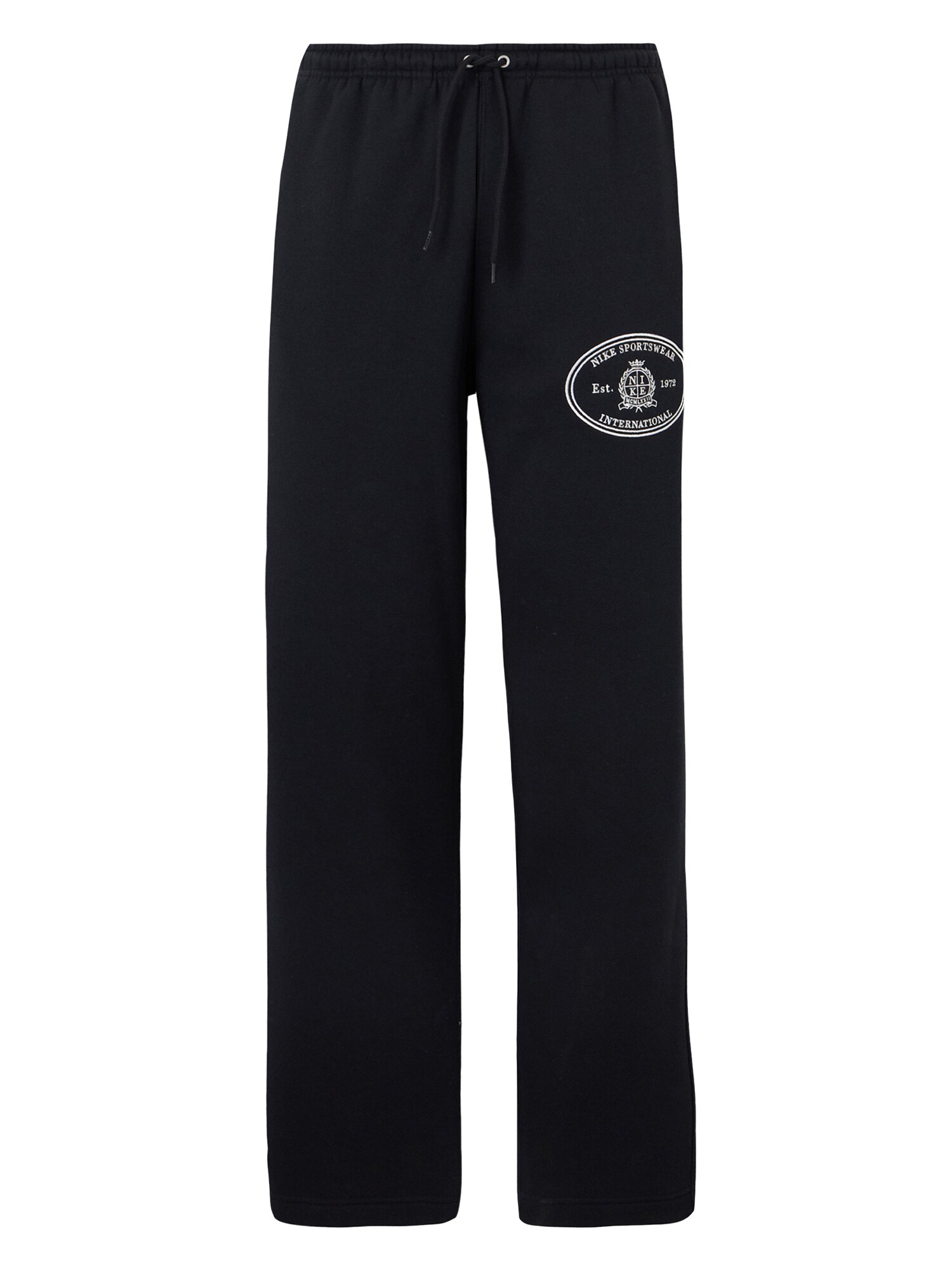 Nike Sportswear Pantaloni Club negru / alb