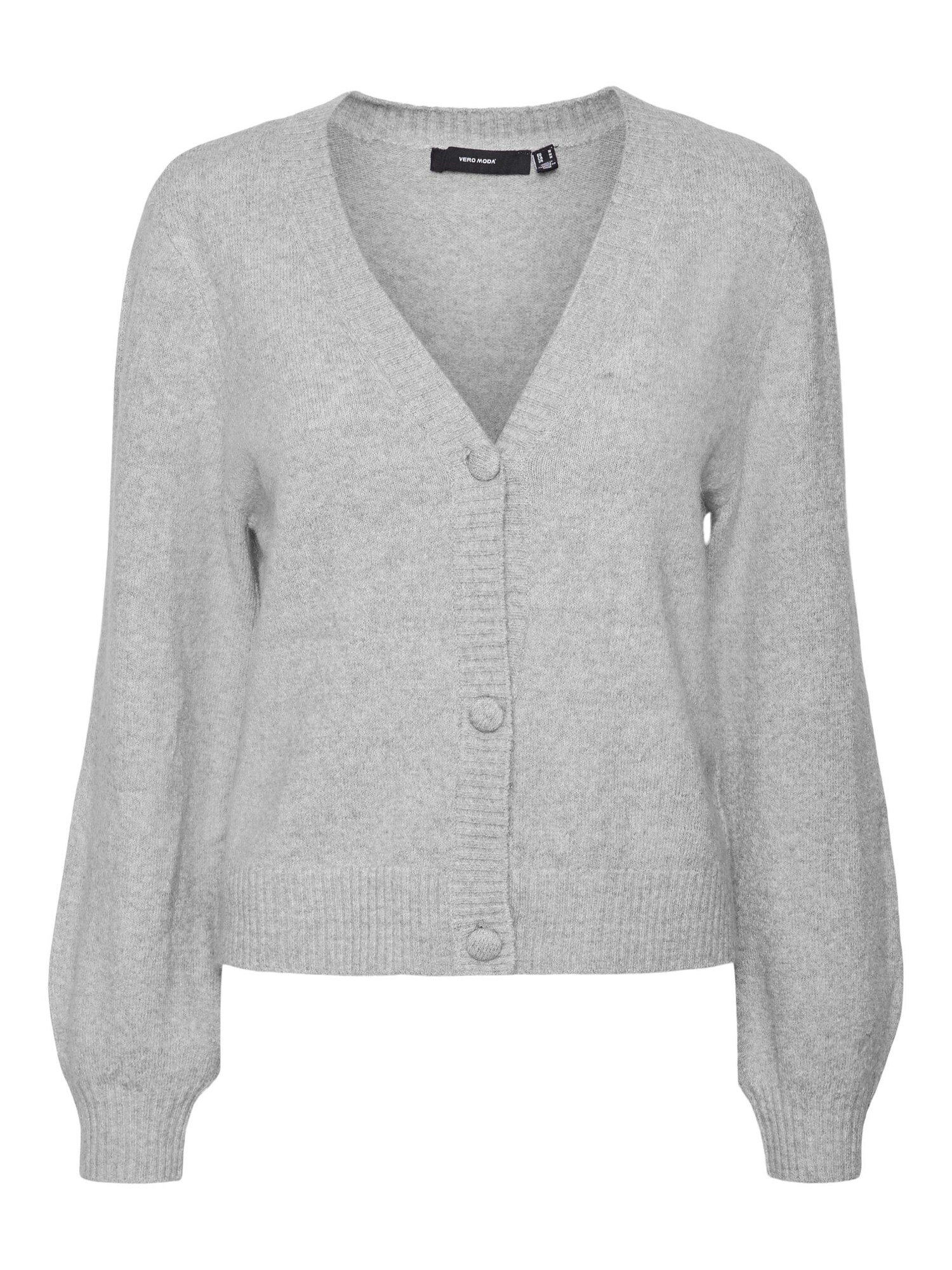 VERO MODA Kardigán  sivá melírovaná