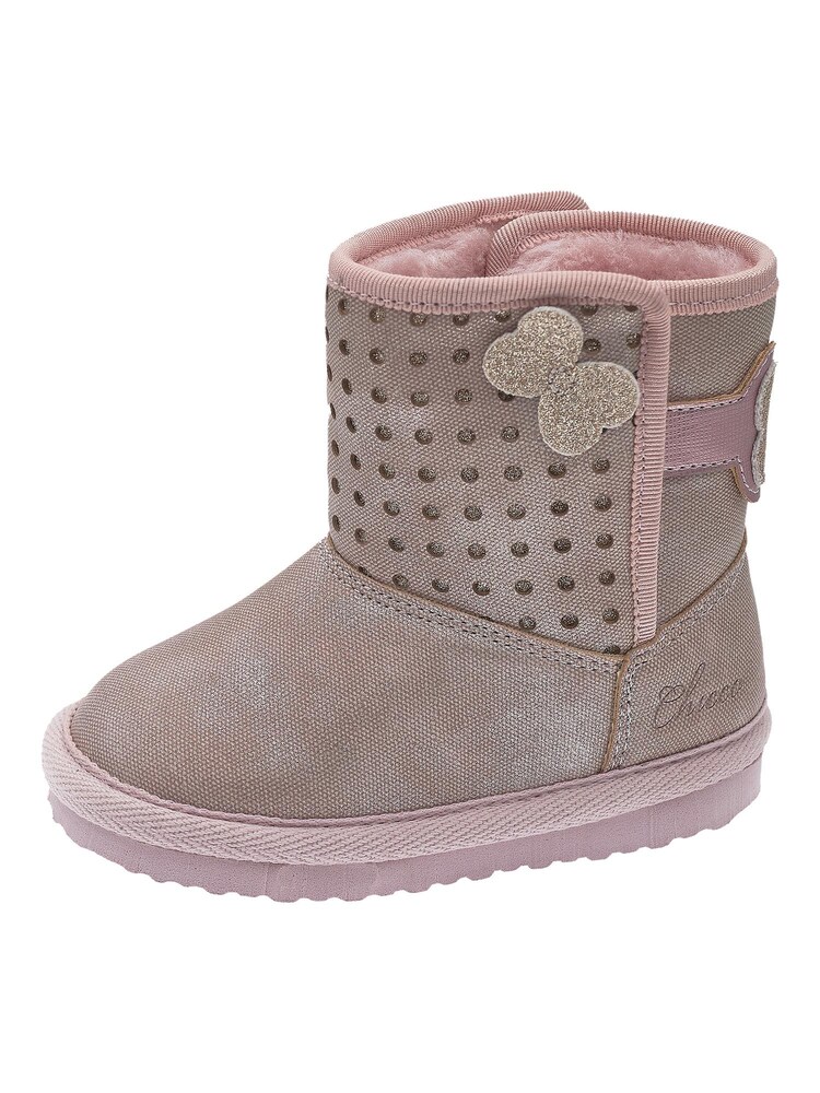 Chicco Stiefel 'Cuccy' Mädchen Größe 26 taupe / rosé / altrosa