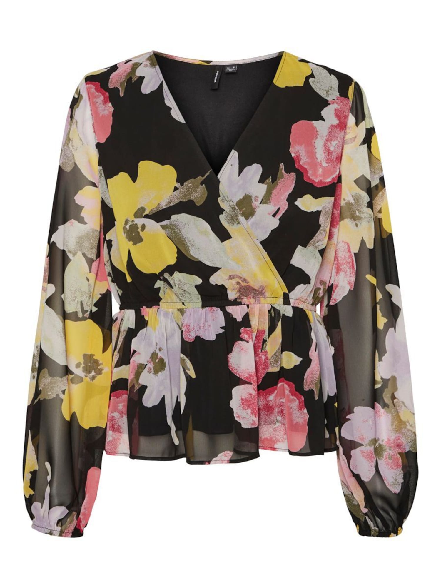 Vero Moda VERO MODA Bluse mischfarben / schwarz