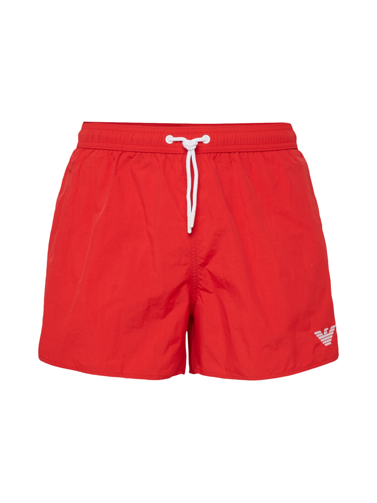 Emporio Armani Boxer trumpikės rubinų raudona / balta