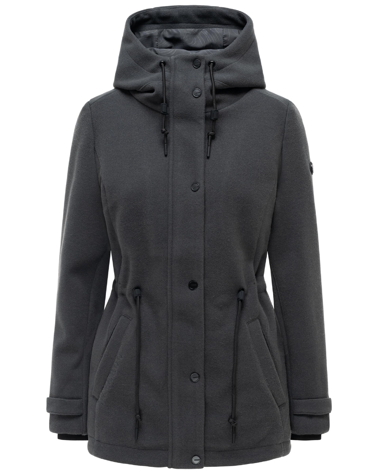 NAVAHOO Palton de primăvară-toamnă Lächelstern 14  gri metalic