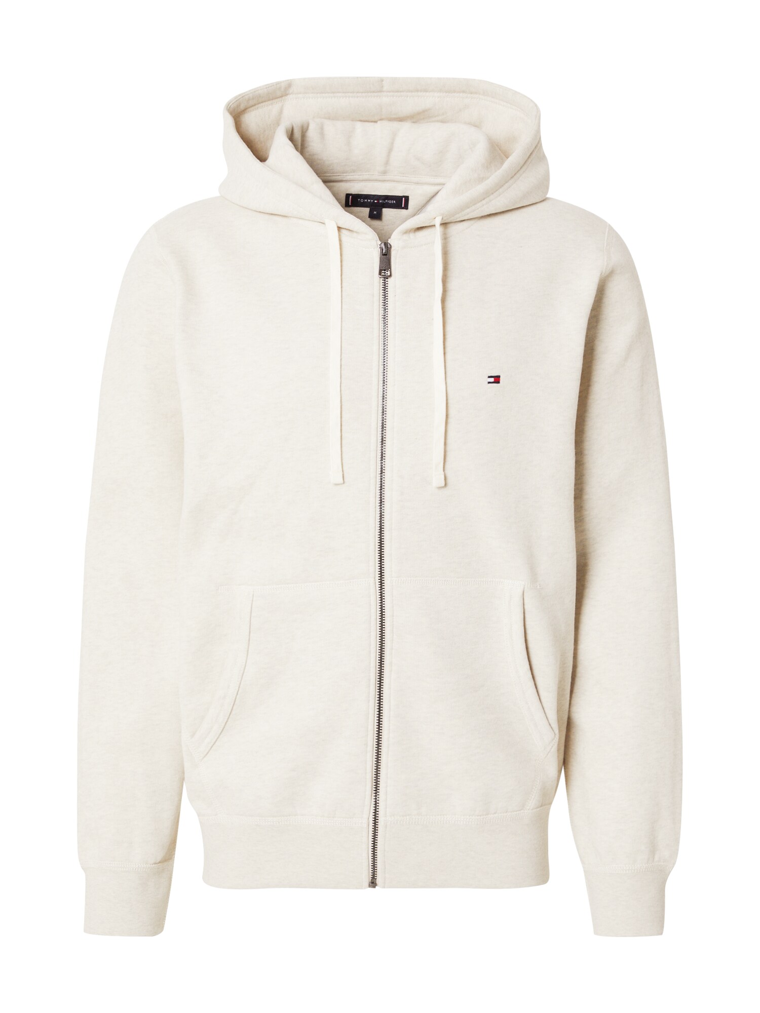 TOMMY HILFIGER Tréning dzseki 'ESSENTIAL'  bézs melír akciós termékkép 1