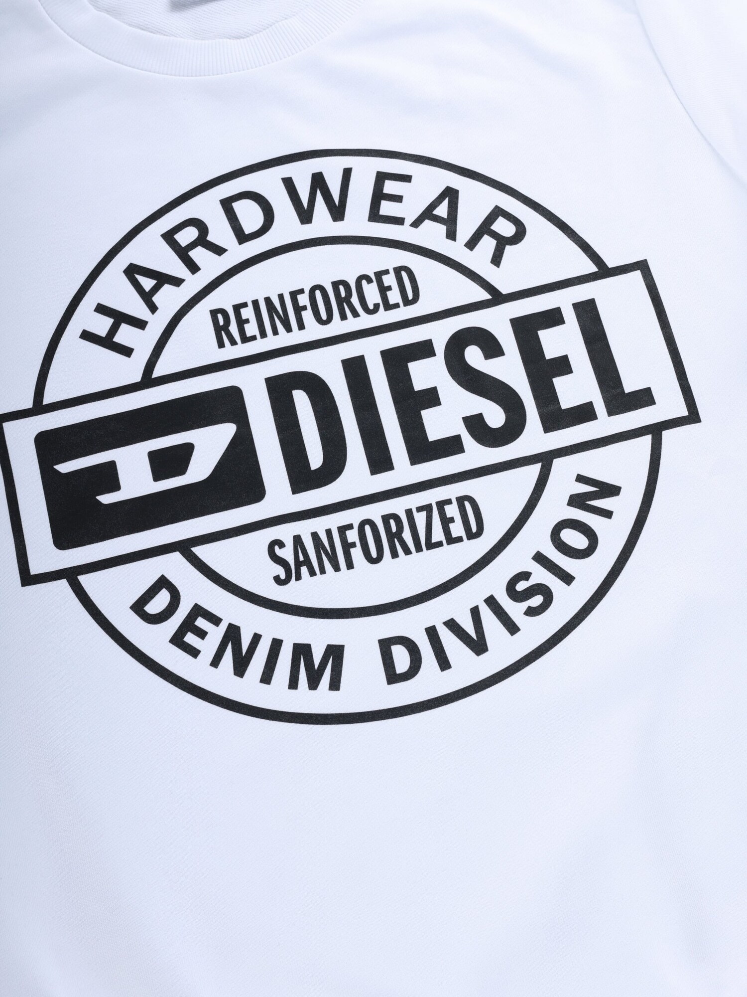 DIESEL Jersey 'S-GIR 250207'  blanco – imagen 2