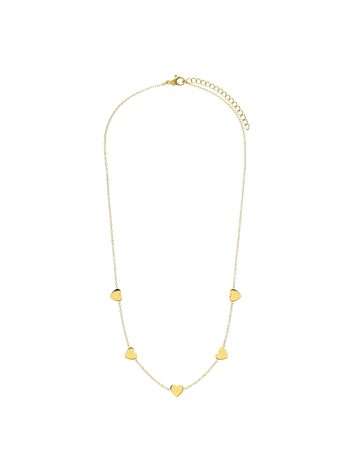 Lucardi Ketting 'Herz' Goud