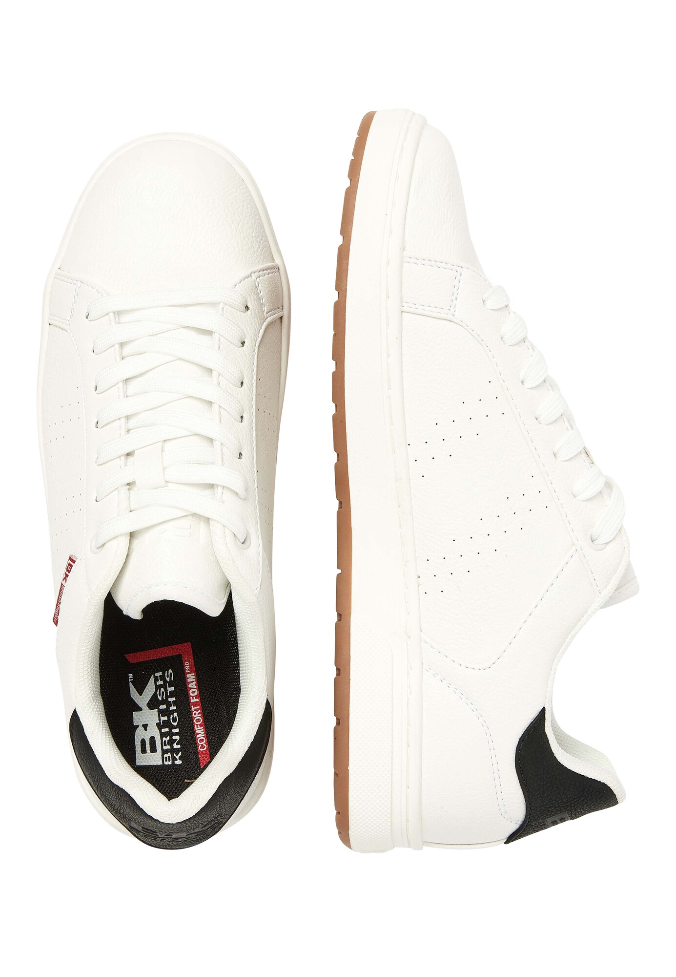BRITISH KNIGHTS Zapatillas deportivas bajas 'AXTON' negro / blanco – imagen 2