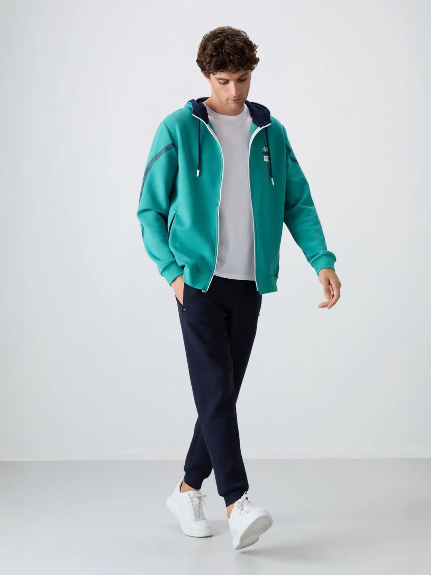 Tommy Life Jogging komplet 'Aktive Sets' plava melange