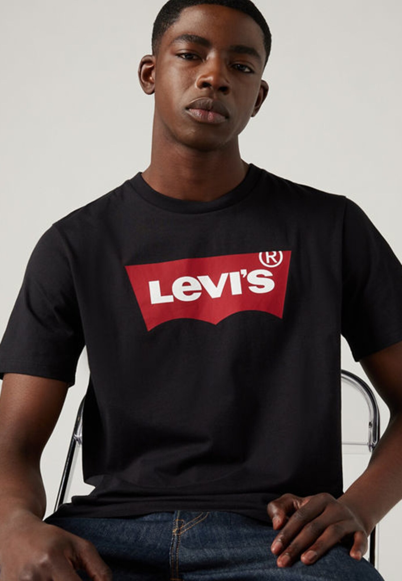 LEVI'S ® Tričko červená / čierna (obrázok 3)
