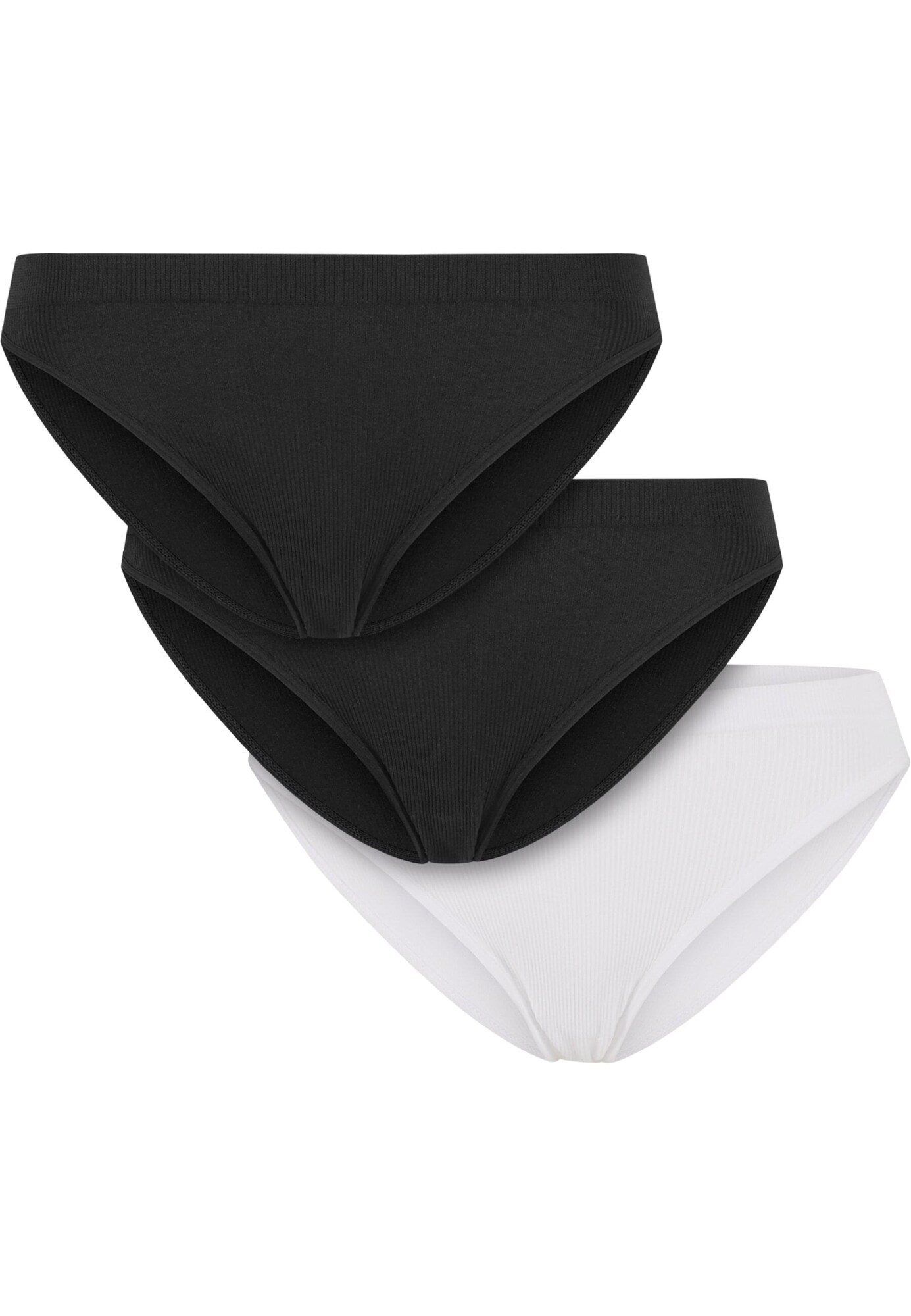 Urban Classics Slip  negru / alb