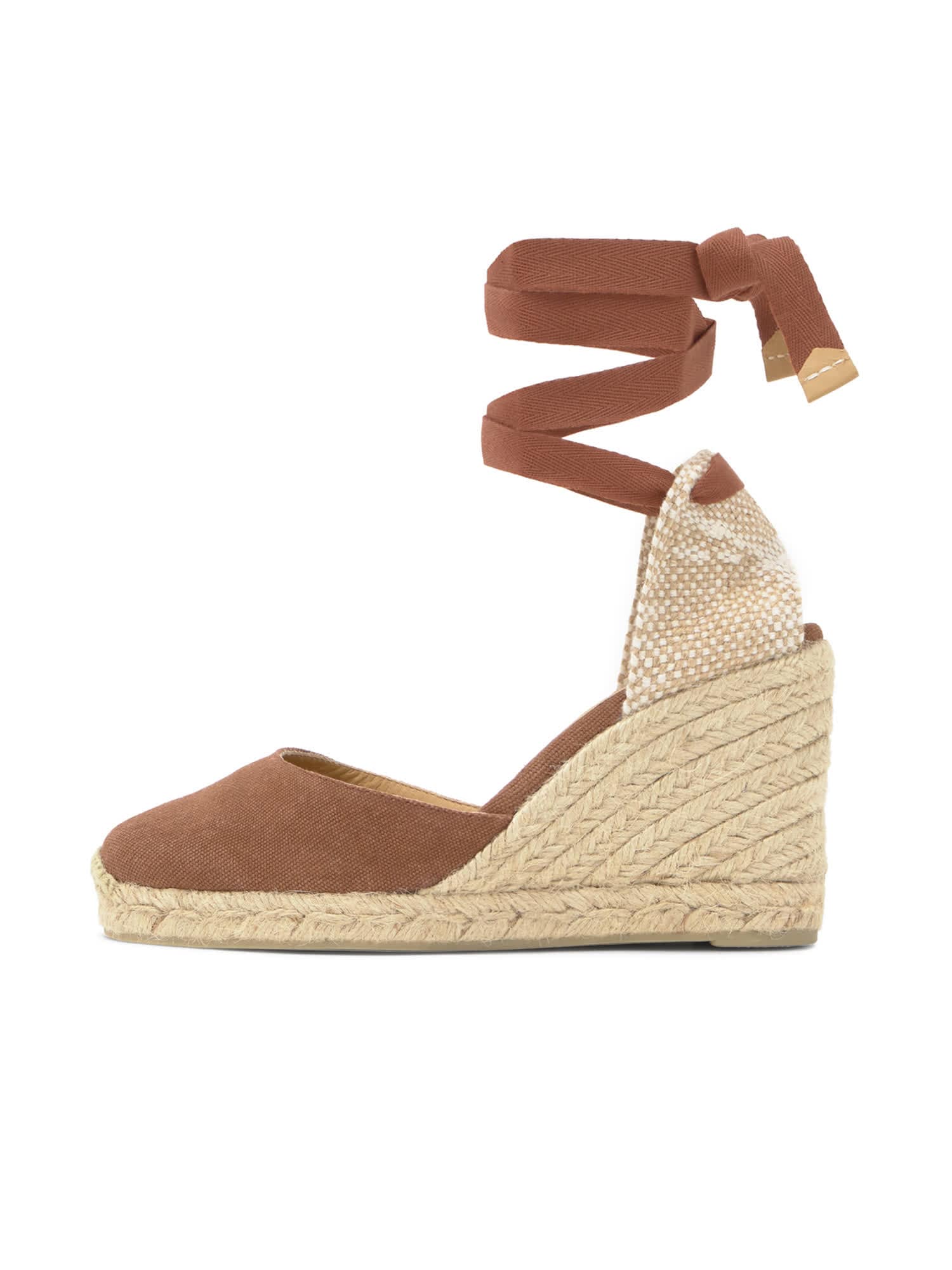 Castañer Espadrile Carina maro coniac