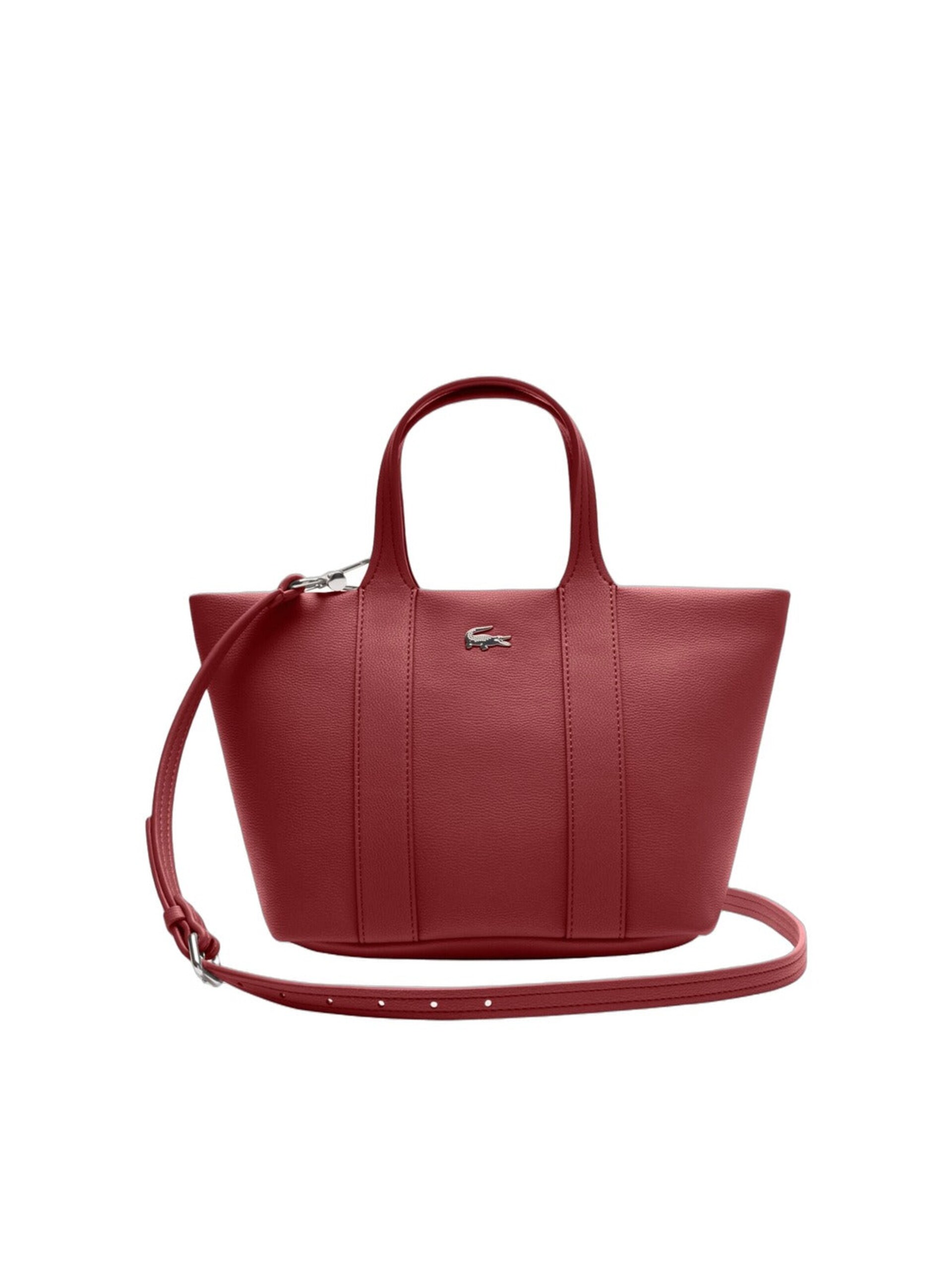 LACOSTE Shoppingväska 'Lacoste Sac à Bandoulière Femme Bordeaux' herr