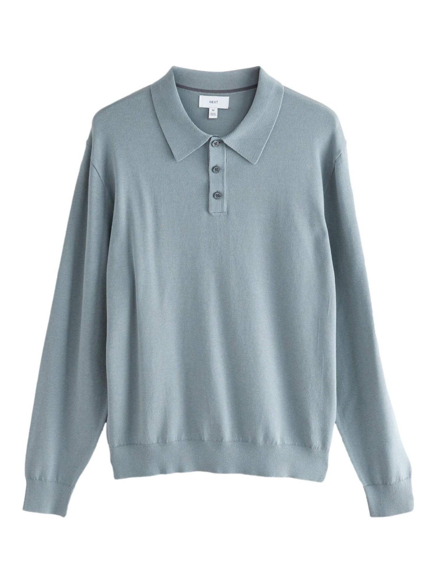 Next Pulover  albastru fumuriu