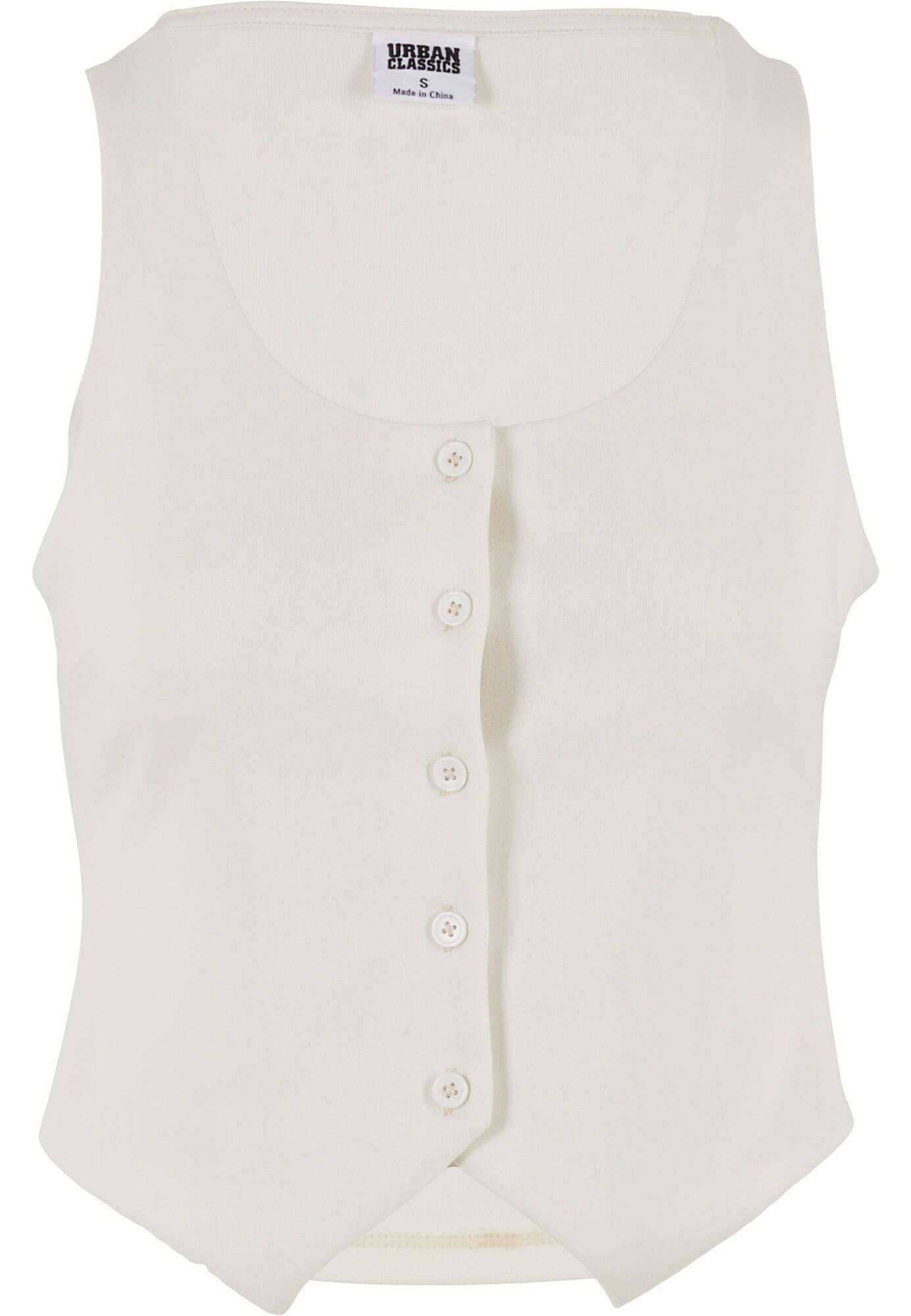 Urban Classics Vestă de costum  alb murdar
