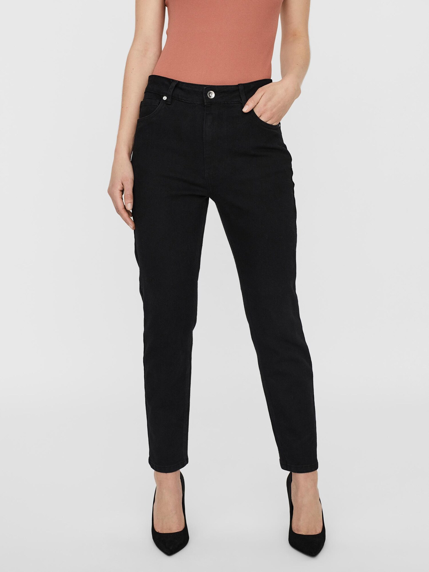 VERO MODA Farmer ' BRENDA'  fekete farmer termék 2. képe