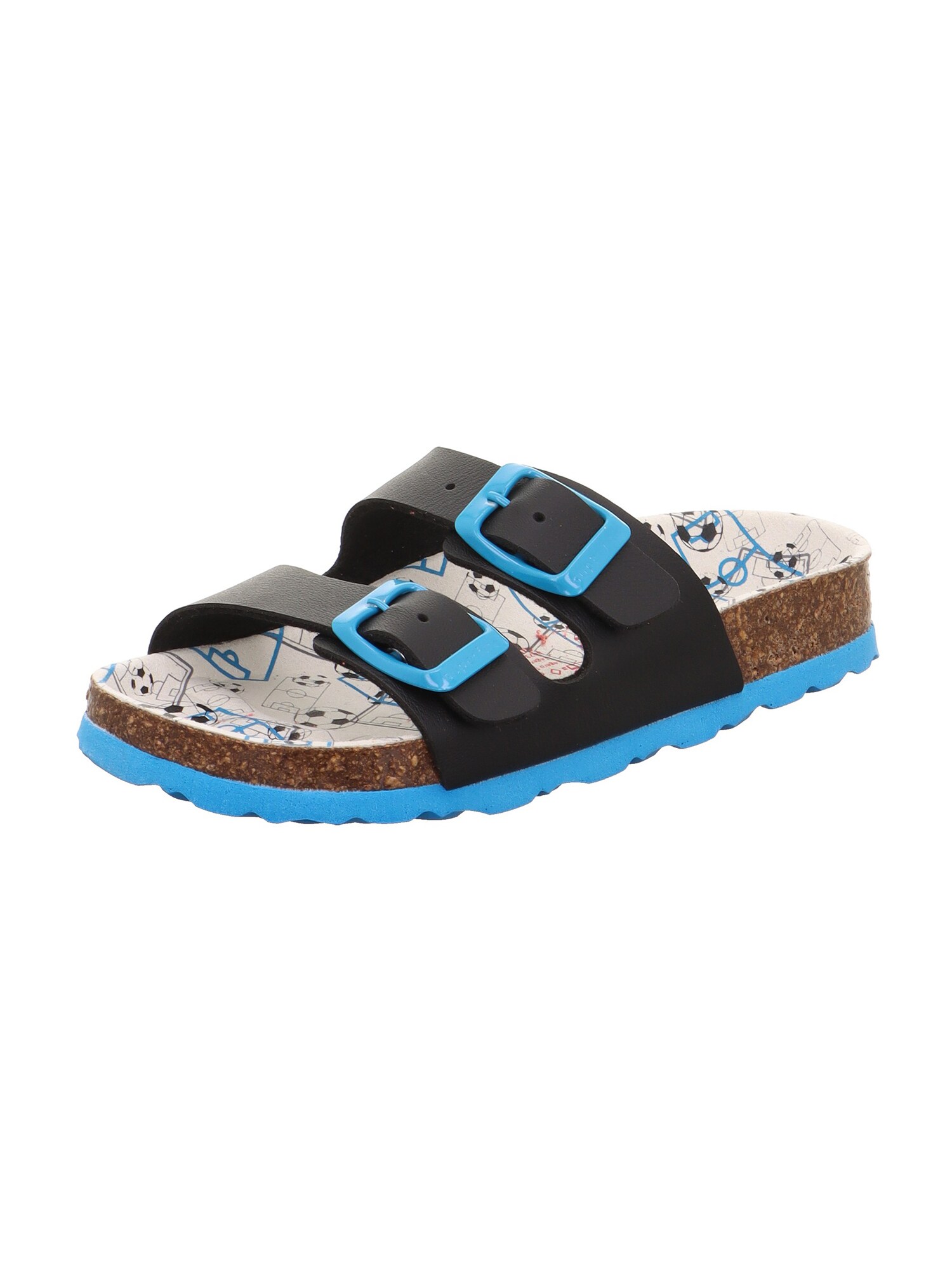 SUPERFIT Pantofi deschiși FUSSBETTPANTOFFEL  albastru marin