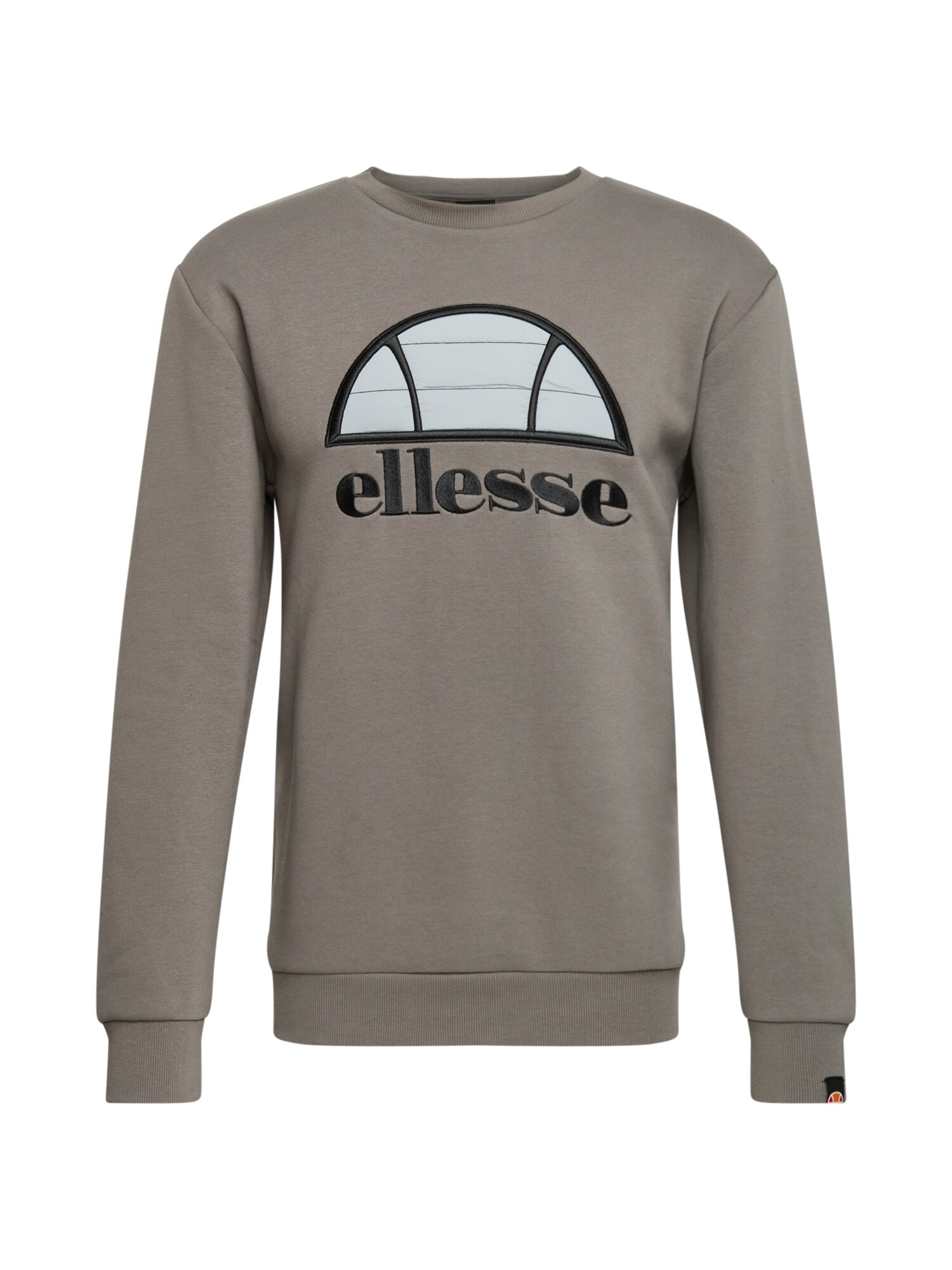ELLESSE Megztinis be užsegimo 'MANTO'  pilka / juoda / šviesiai pilka