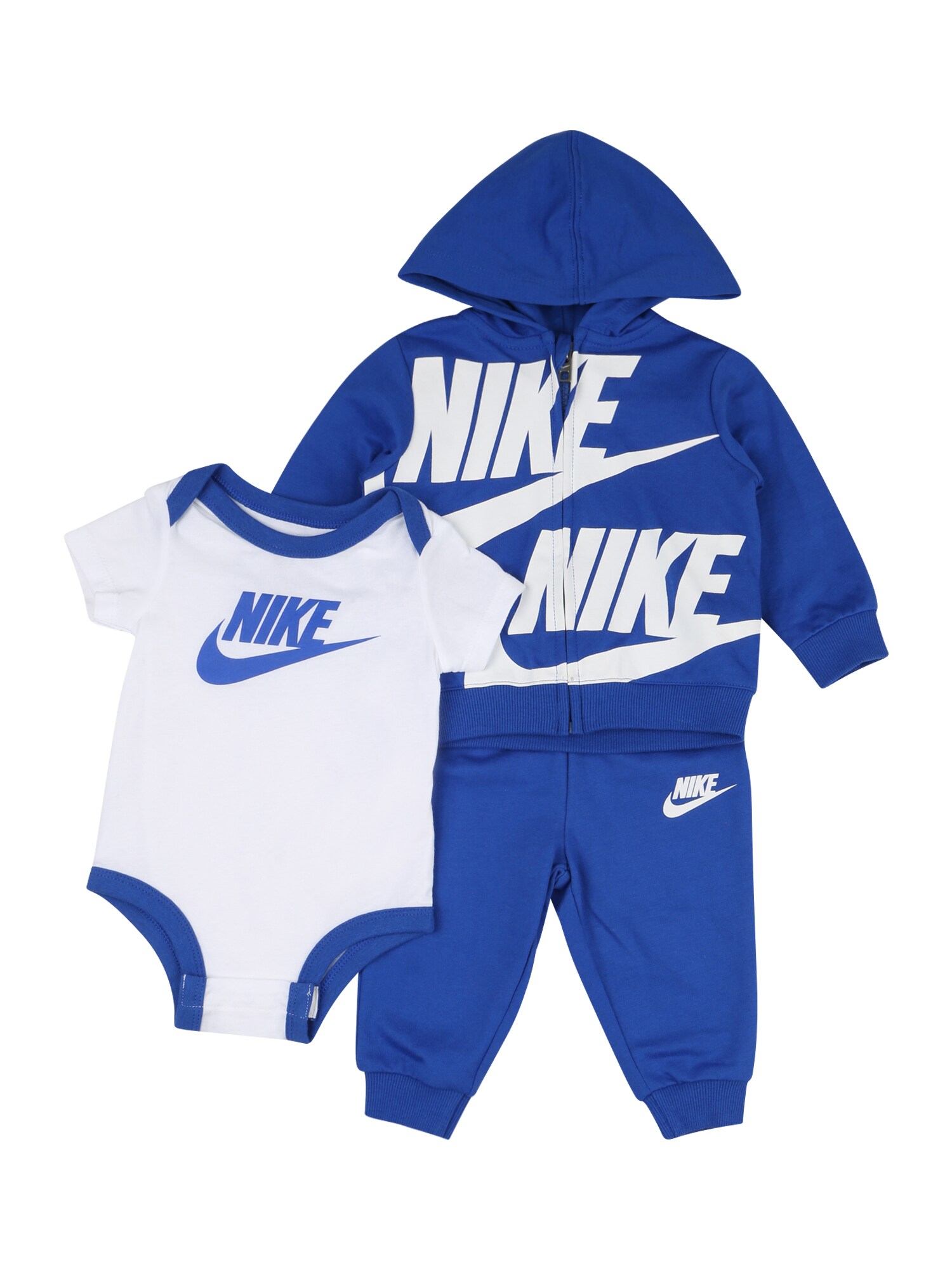 Nike Sportswear Rinkinys 'SPLIT FUTURA'  balta / mėlyna