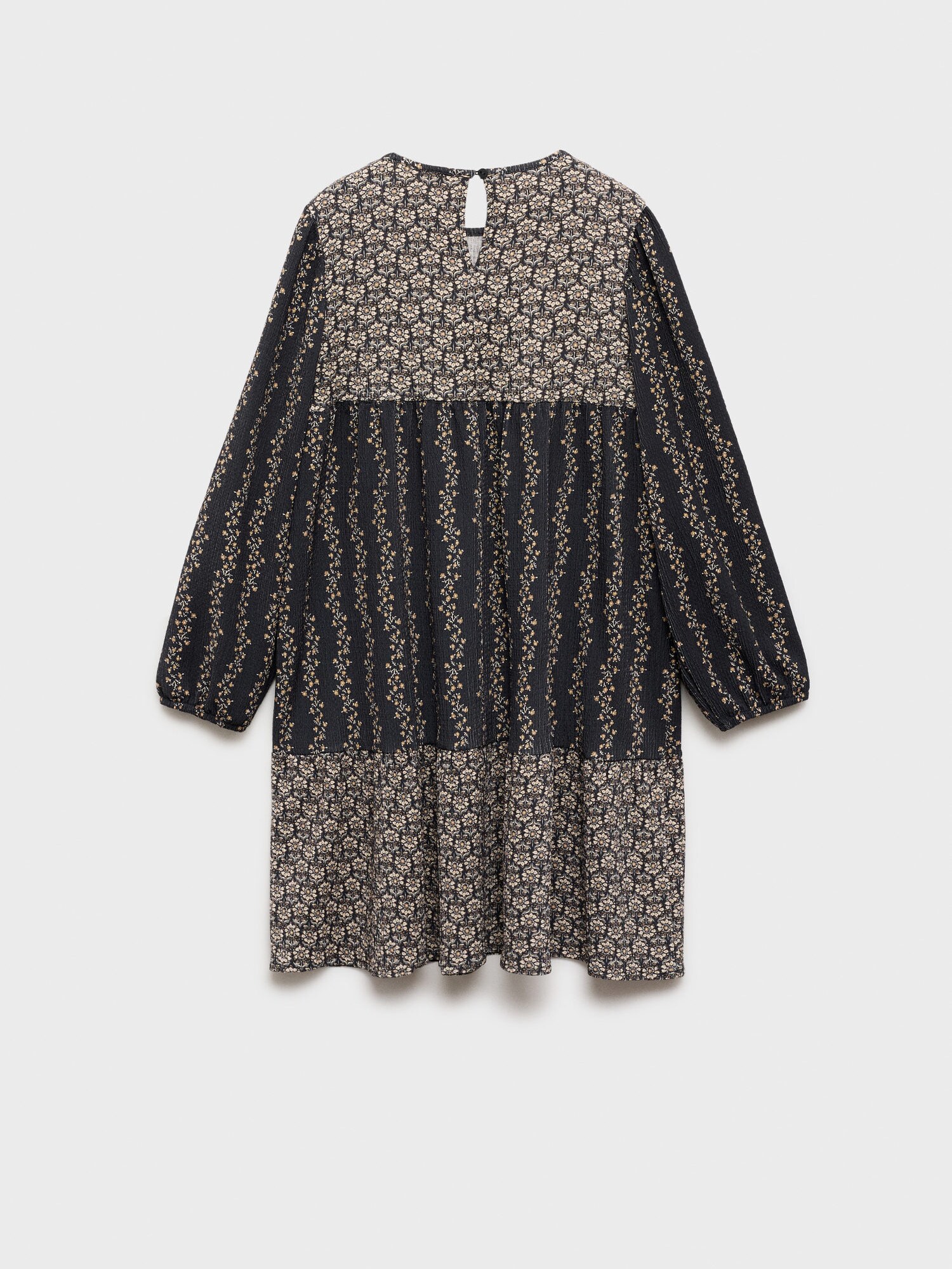 MANGO KIDS Ruha 'Boheme'  krém / világosbarna / antracit termék 2. képe