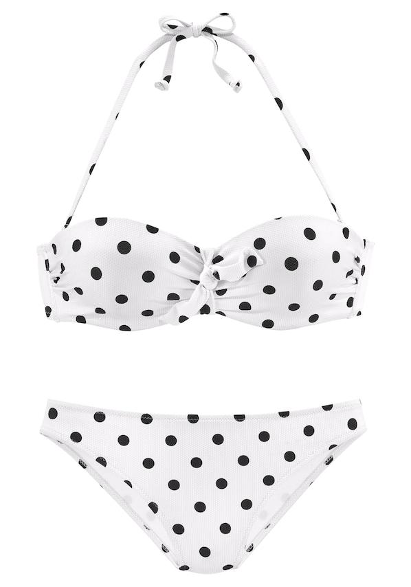 LASCANA, Bikini, fehér, 2 kép a 4 közül