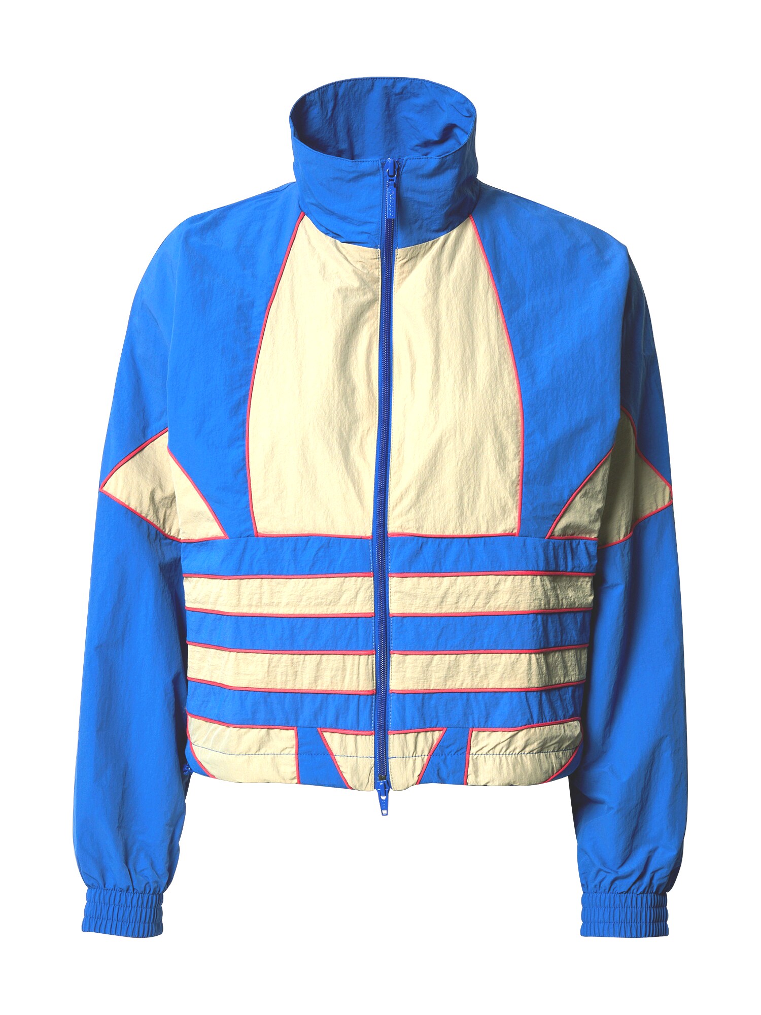 ADIDAS ORIGINALS Demisezoninė striukė  mėlyna / kremo / rožinė