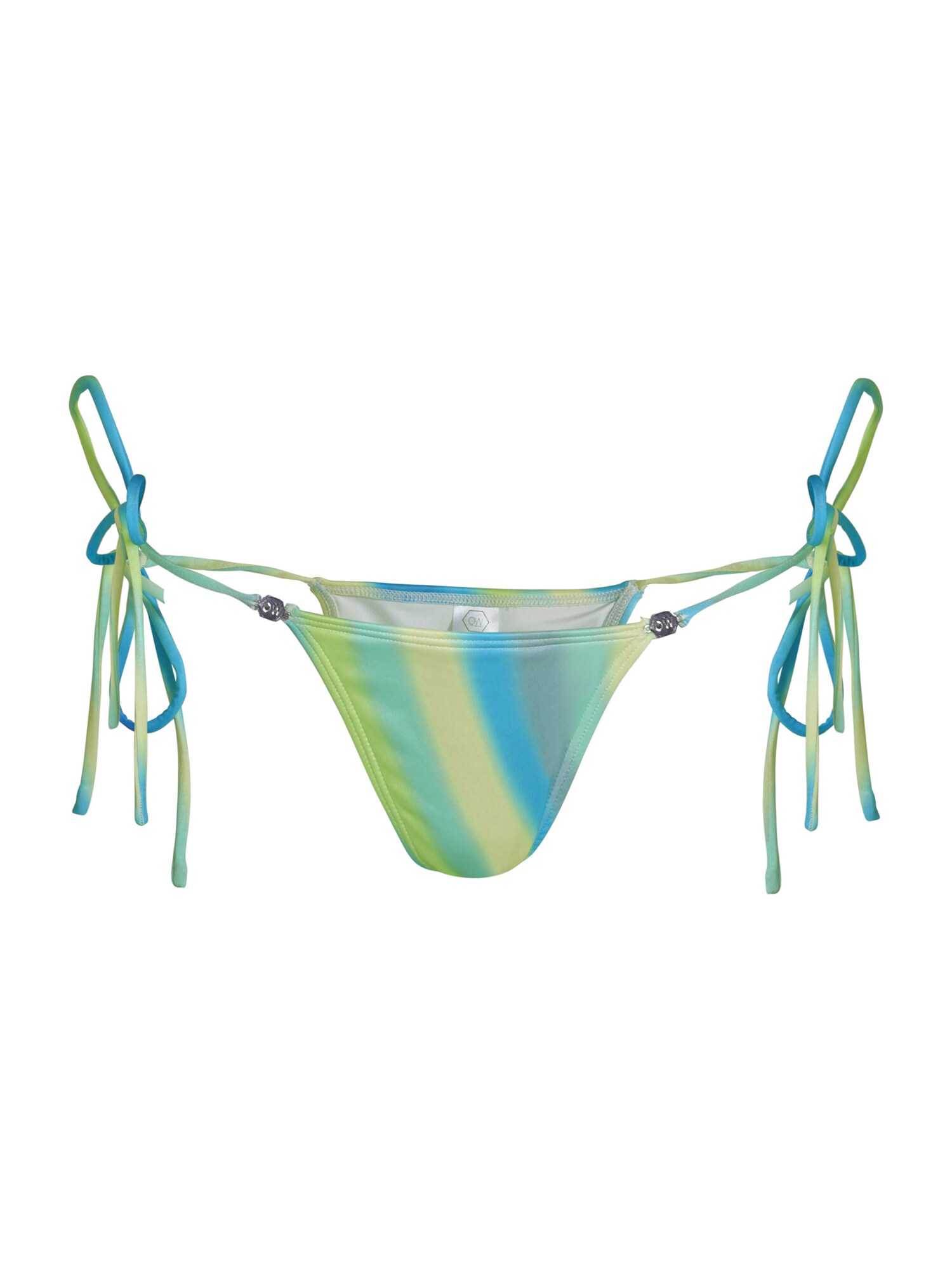 OW Collection Bikinio kelnaitės 'ARIEL' turkio spalva / nefrito spalva / obuolių spalva / šviesiai žalia
