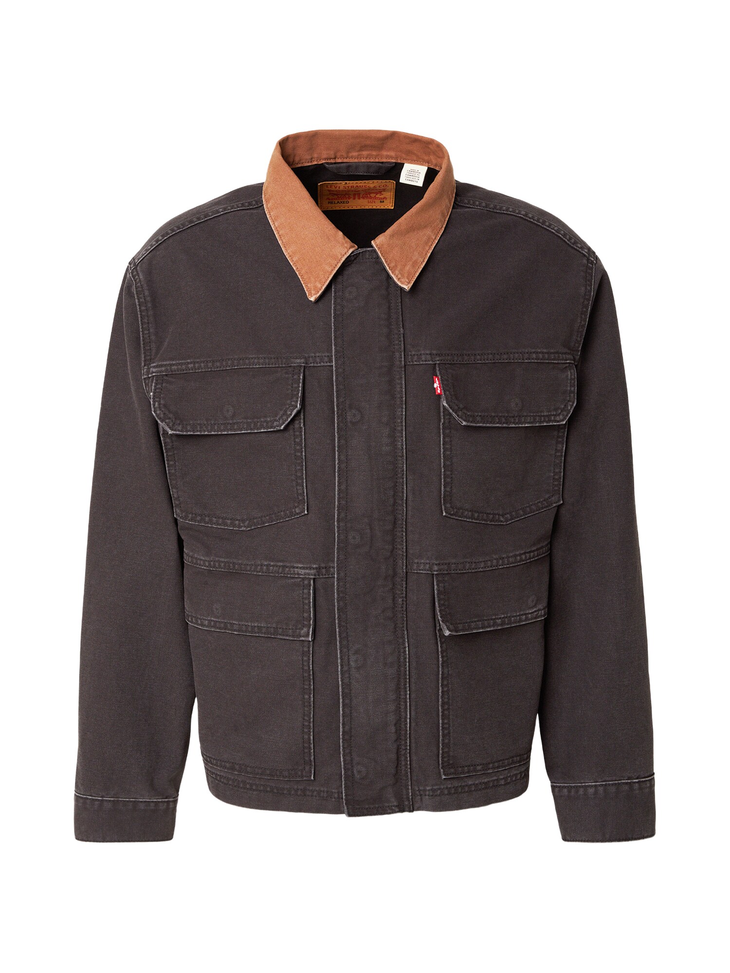 LEVI'S ® Prechodná bunda 'EAST PORT'  farba ťavej srsti / čierna