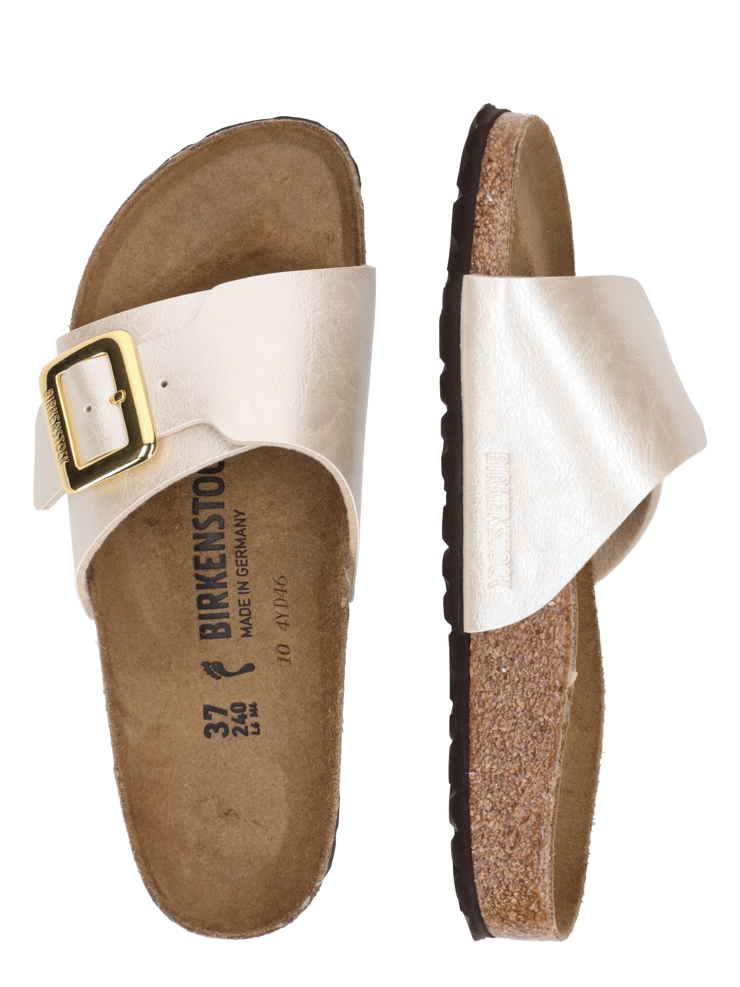 BIRKENSTOCK Papucs 'Catalina'  gyöngyház-fehér termék 2. képe