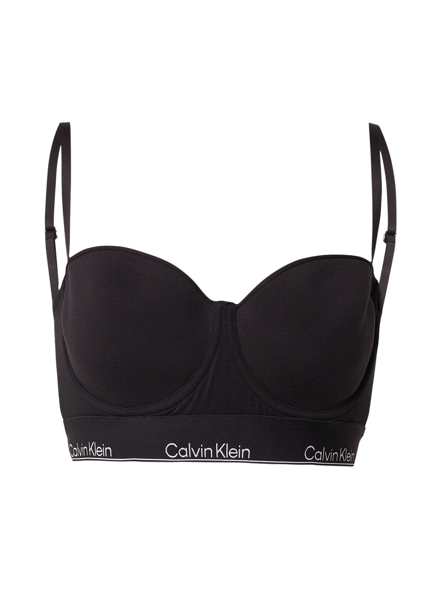 Calvin Klein Underwear Sutien  negru / alb