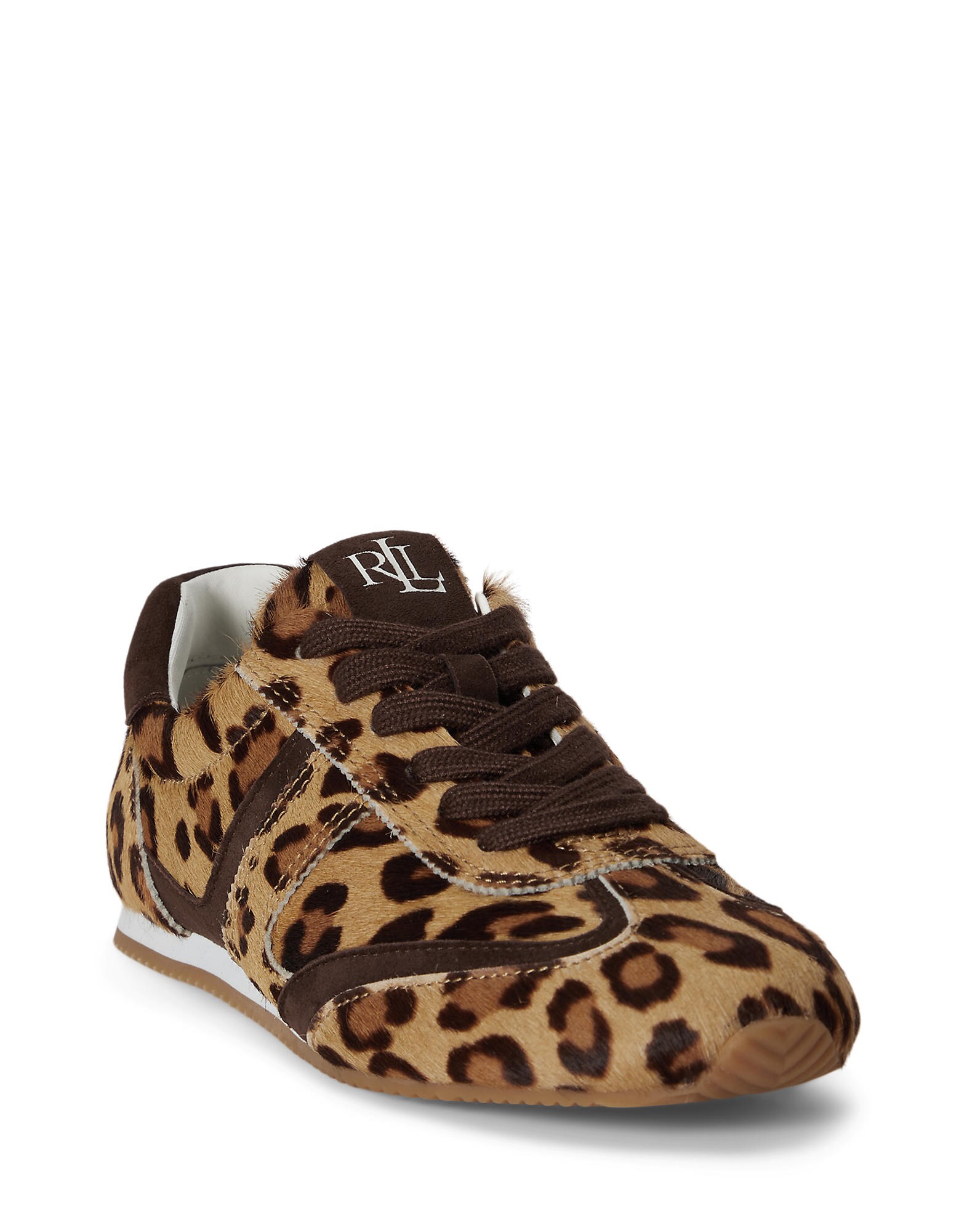 Lauren Ralph Lauren Zapatillas deportivas bajas 'DANI'  capuchino / marrón claro / marrón oscuro / negro – imagen 4