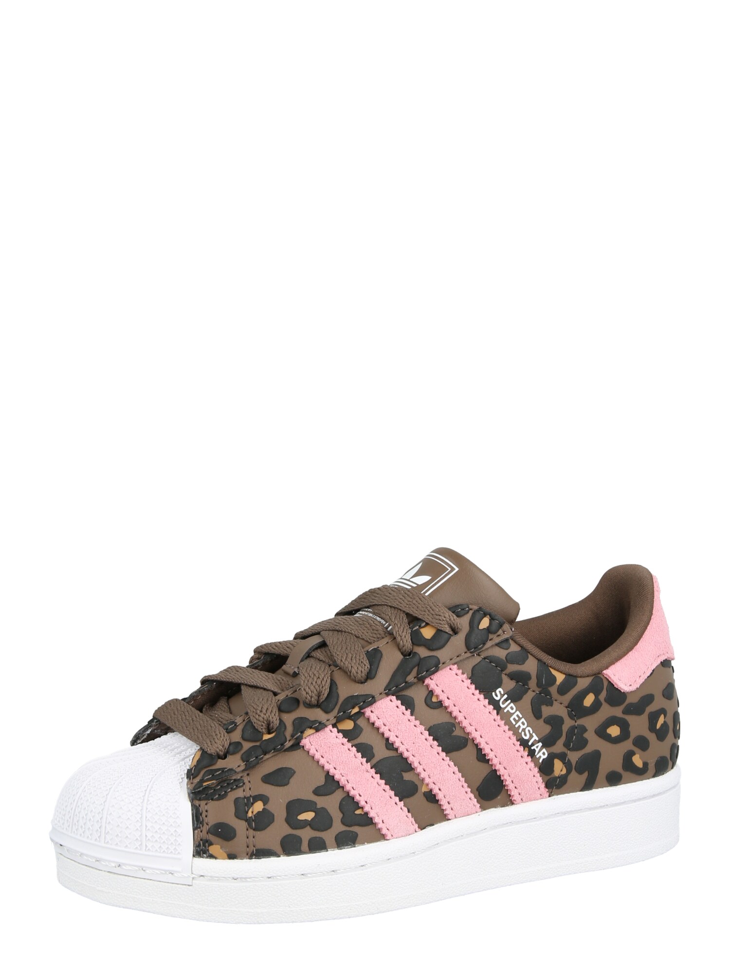 ADIDAS ORIGINALS Tenisky 'SUPERSTAR II'  hnedá / ružová / čierna