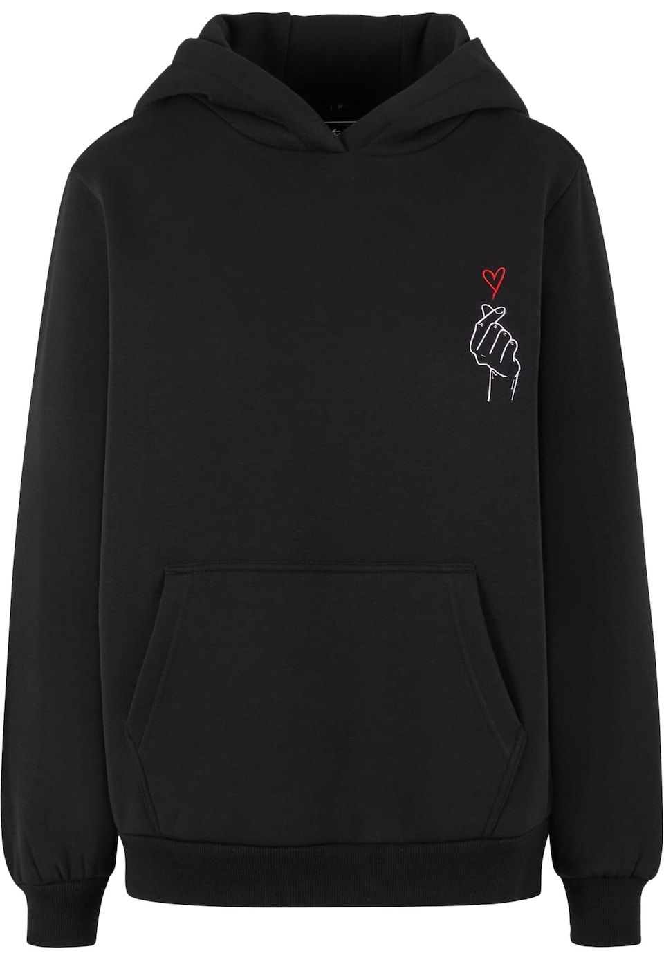 Sweatshirt röd / svart