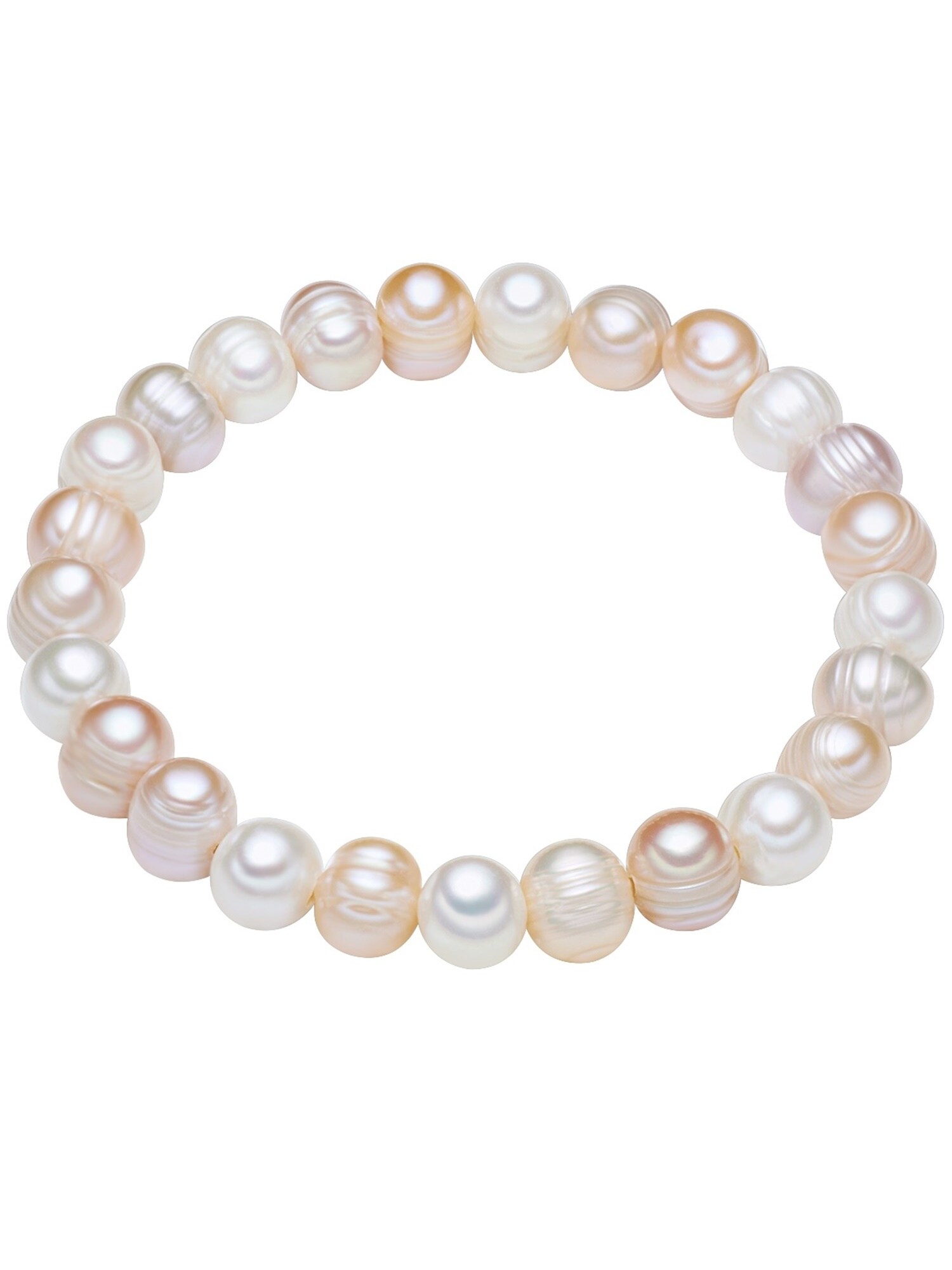 Lulu & Jane Armband weiß / perlweiß