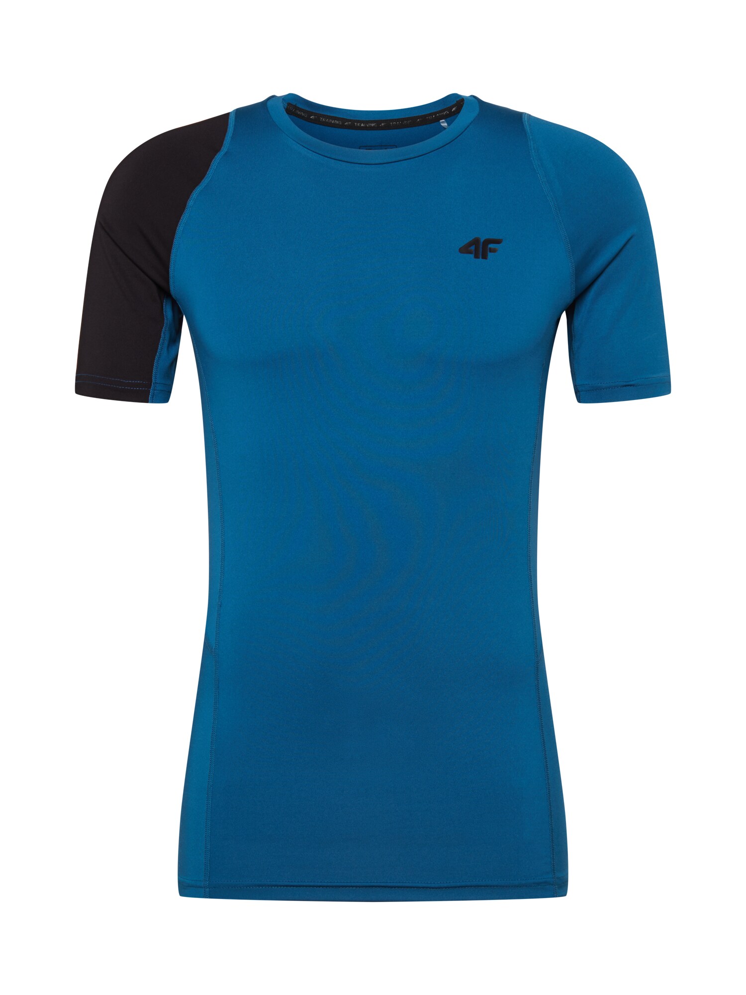 4F Sportiniai marškinėliai  tamsiai mėlyna / juoda